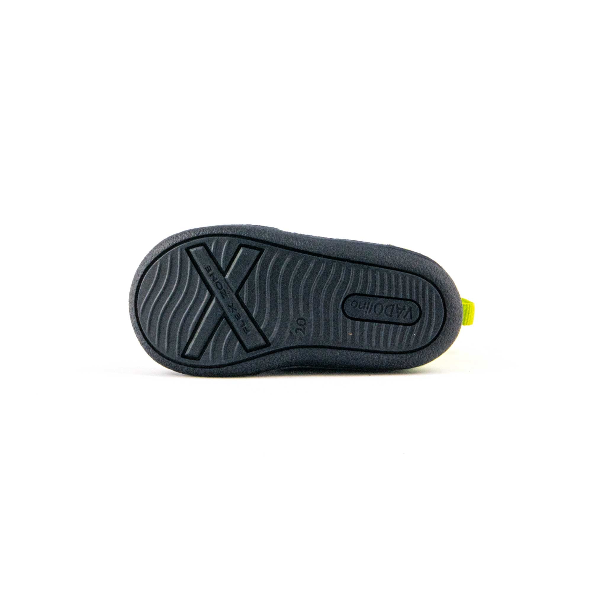 MINISKY High Velcro Vatex - navy-lime