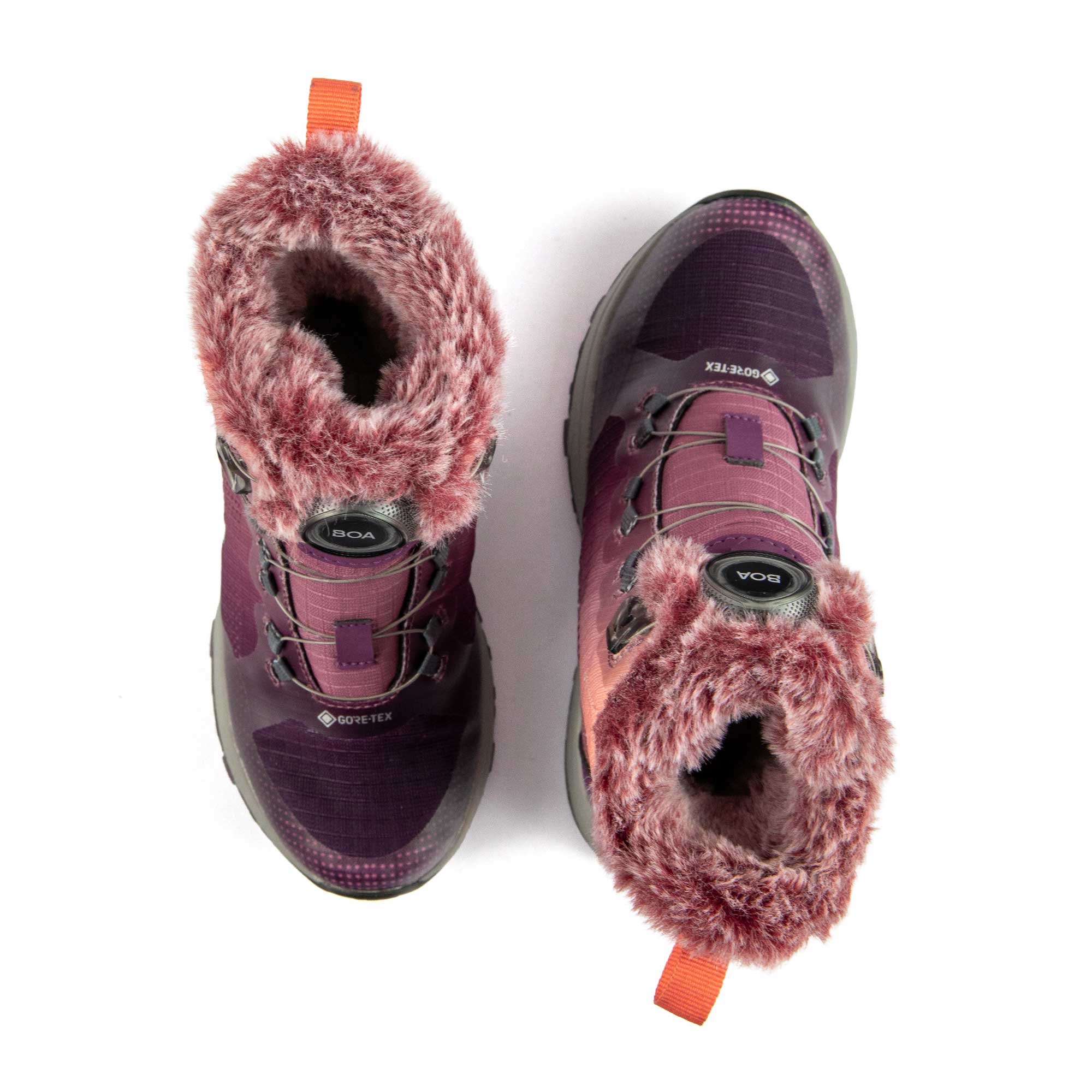 VADO Stiefel Mädchen WENDY High BOA GTX - berry-salmon