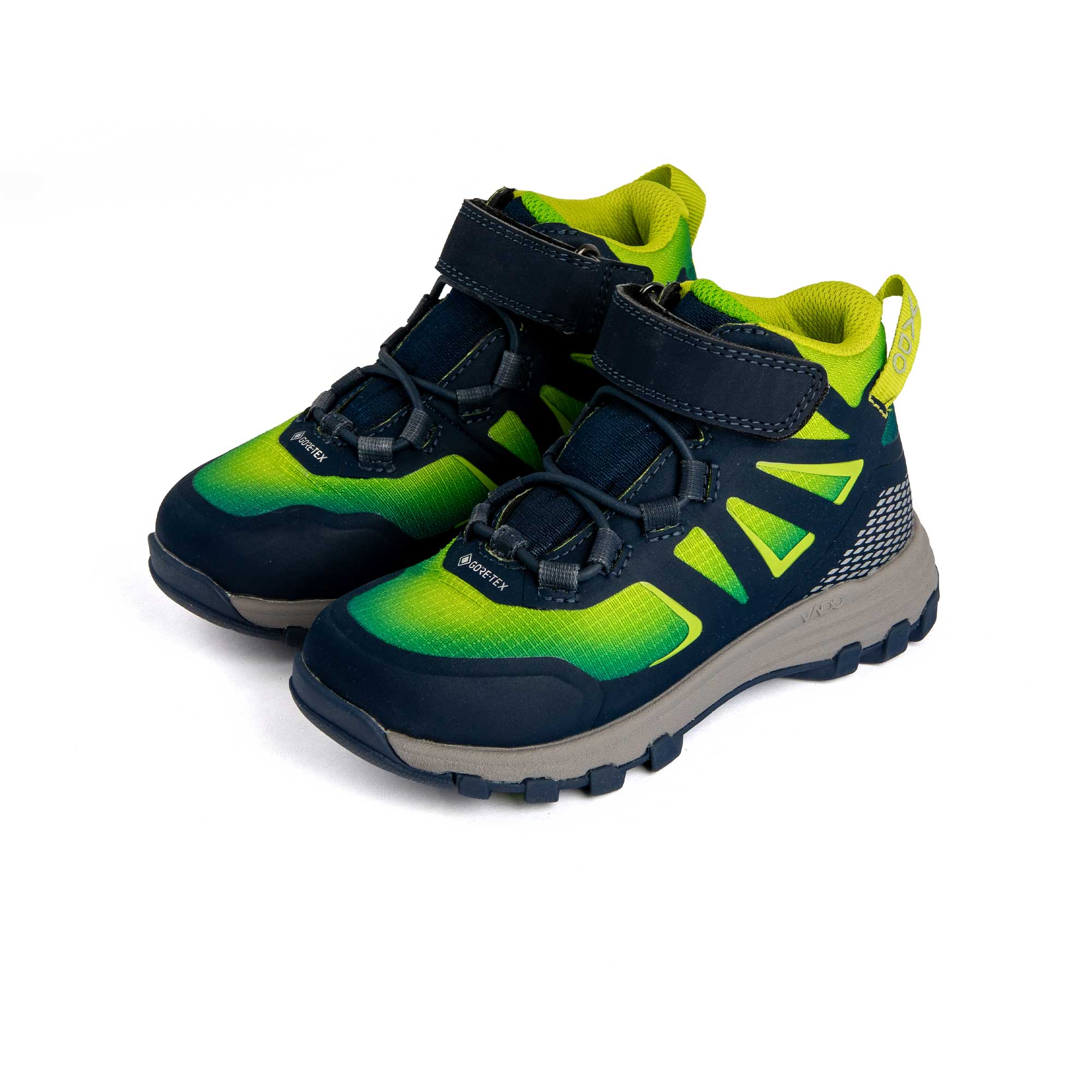 AMBULO Mid Elastic GTX - navy-lime