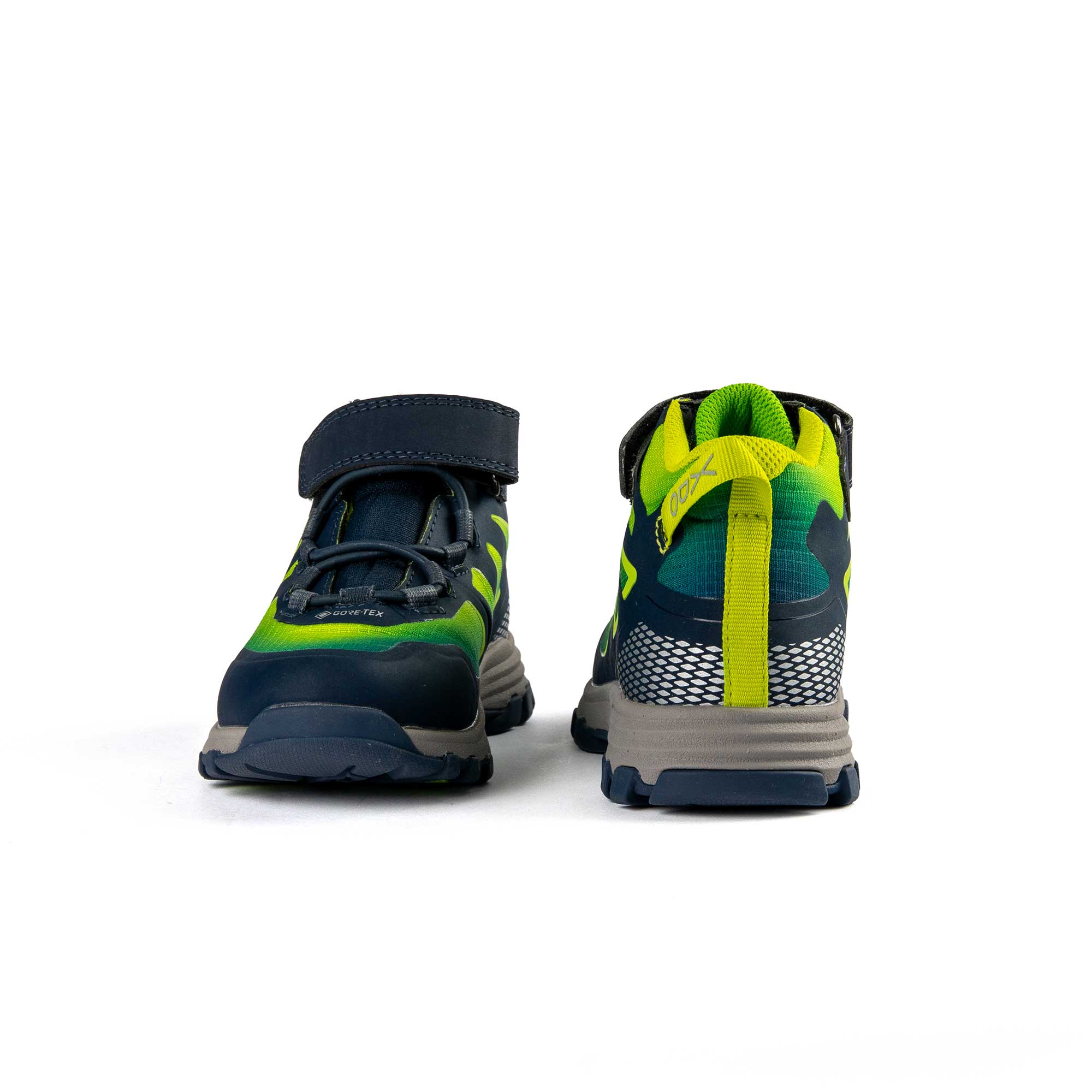 AMBULO Mid Elastic GTX - navy-lime