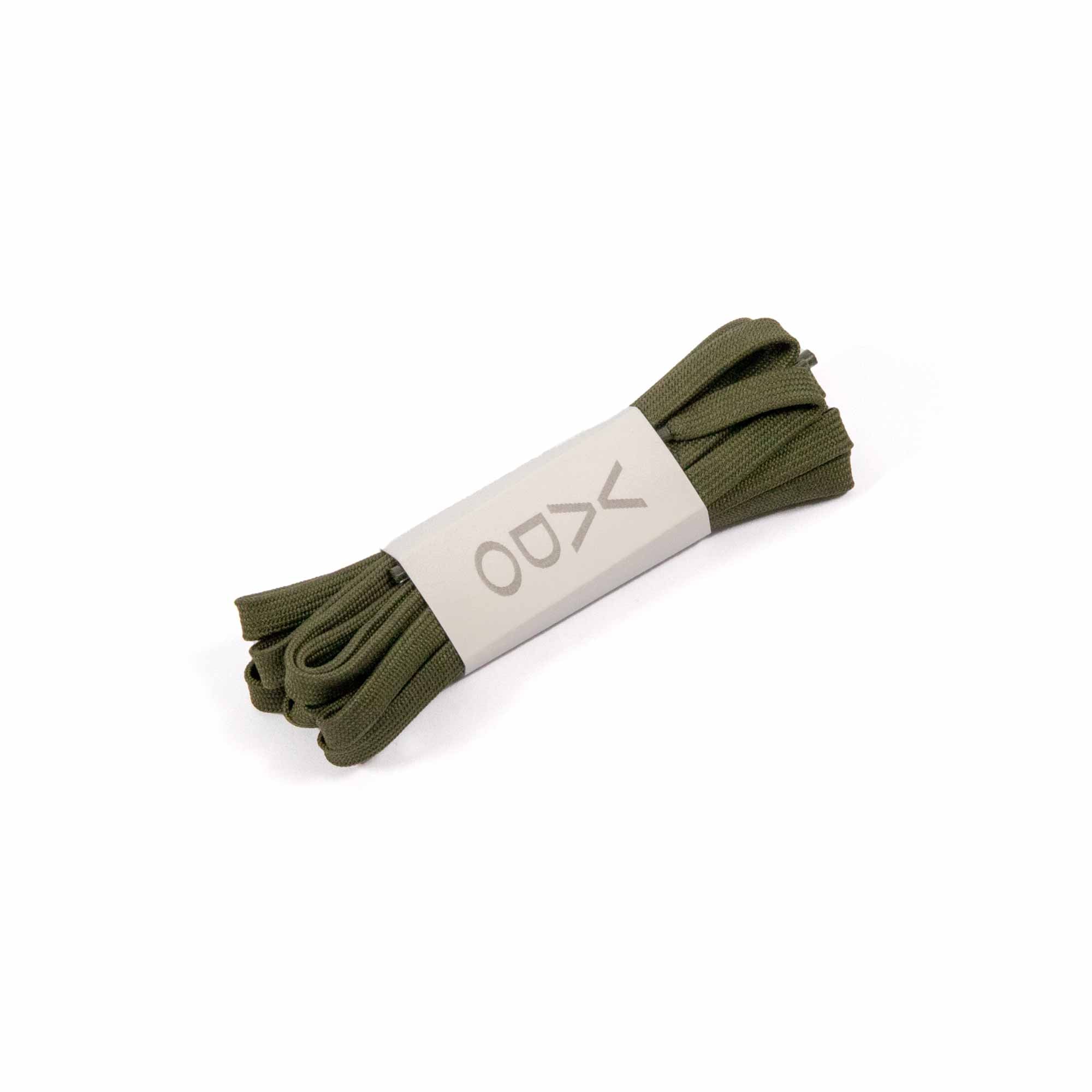 Flat Lace 120 cm - olive
