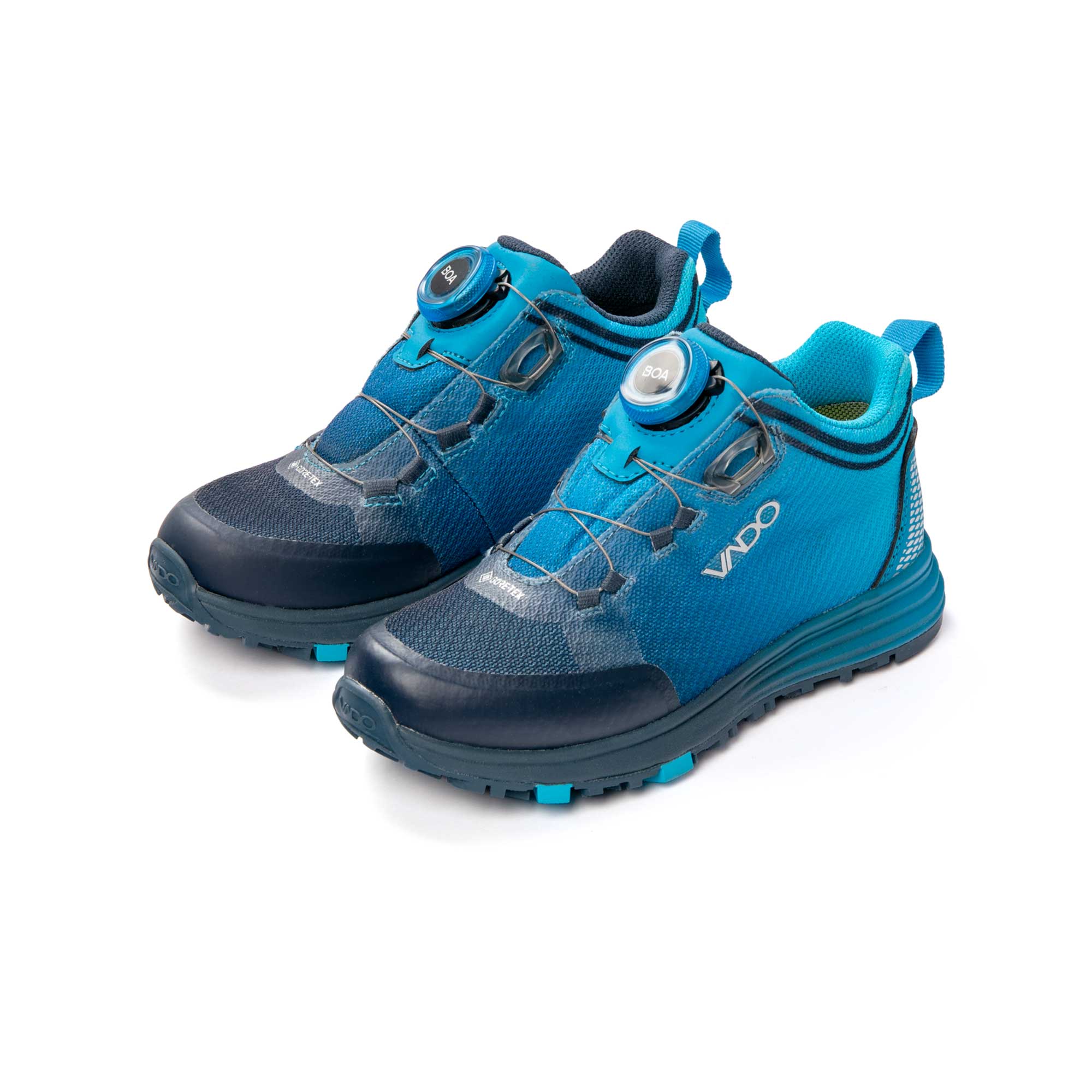 Herbst Sneaker VADO FADE Mid BOA GTX - neon aqua
