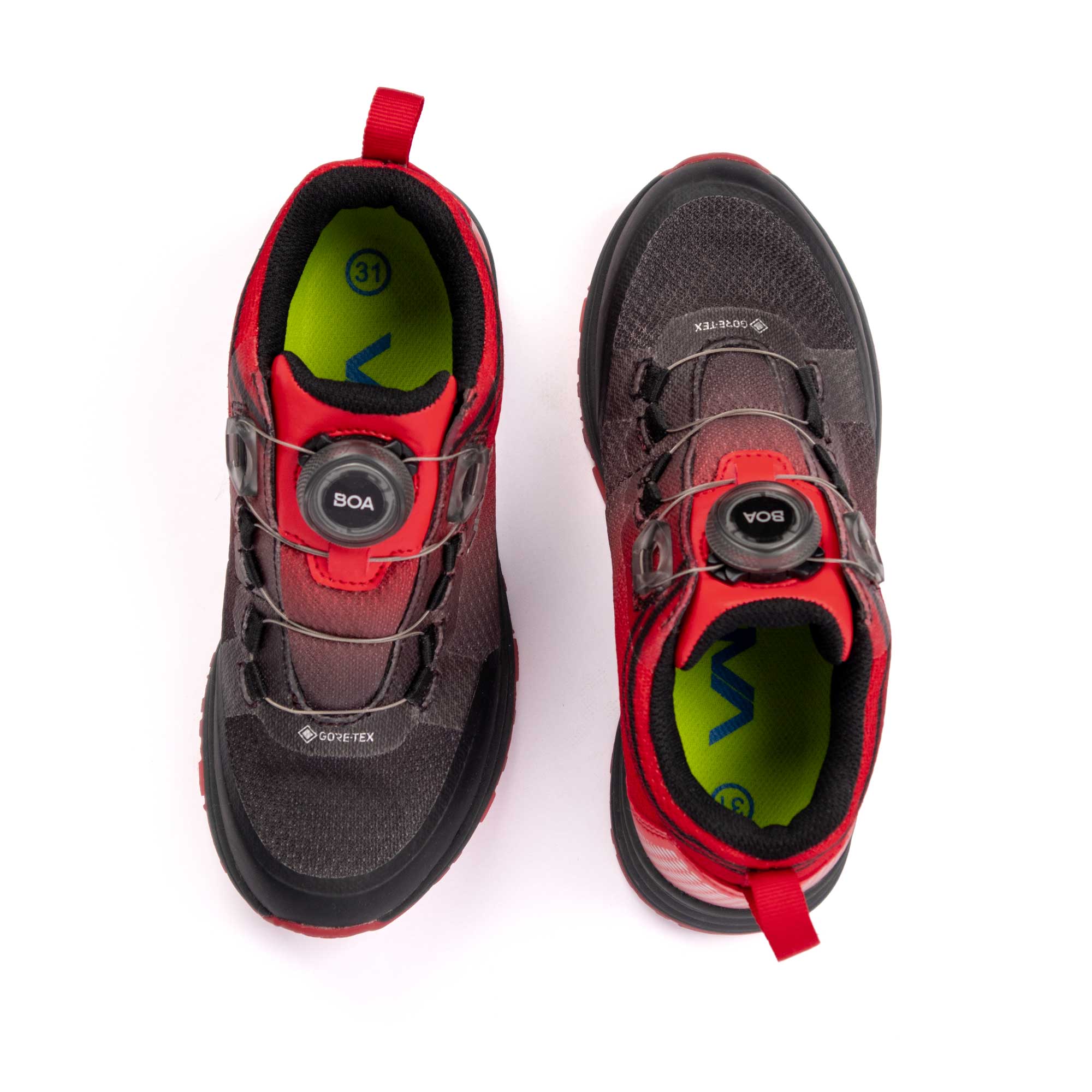 Herbst Sneaker VADO FADE Mid BOA GTX - black red