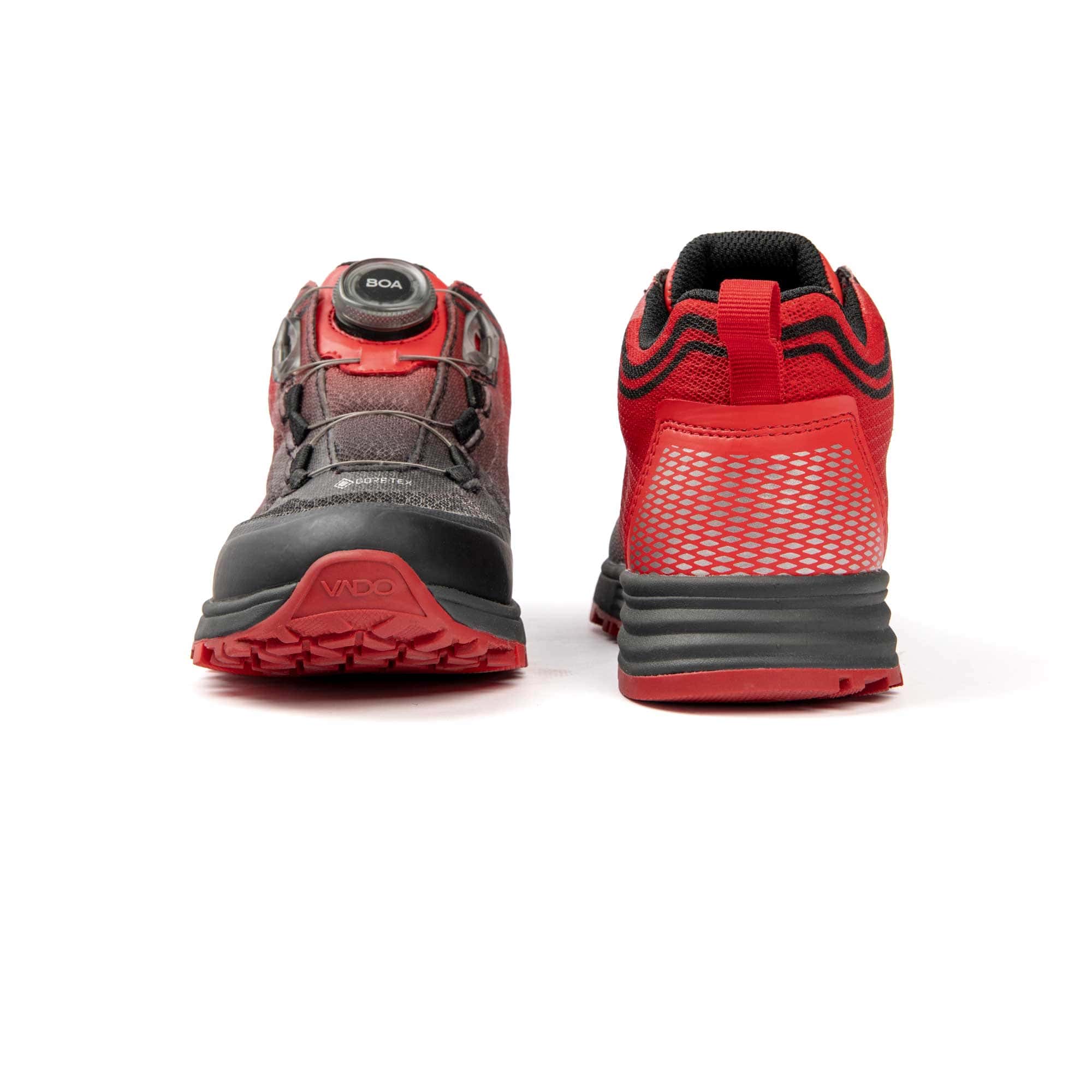 Herbst Sneaker VADO FADE Mid BOA GTX - black red