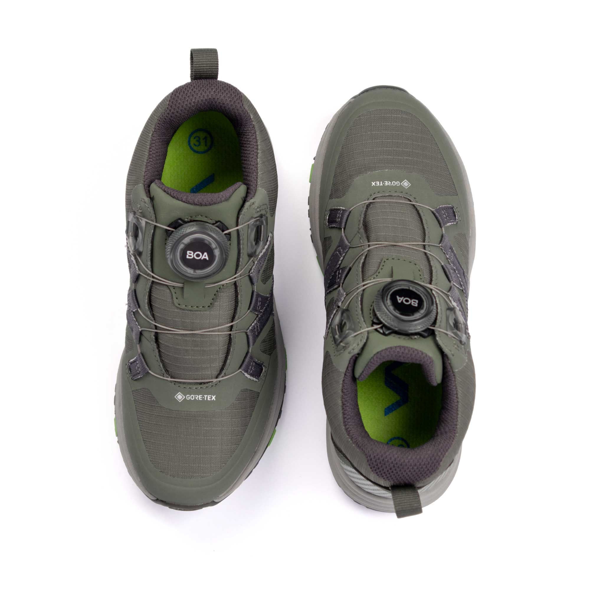 Kids Sneaker VADO MIKE Mid BOA GTX - olive