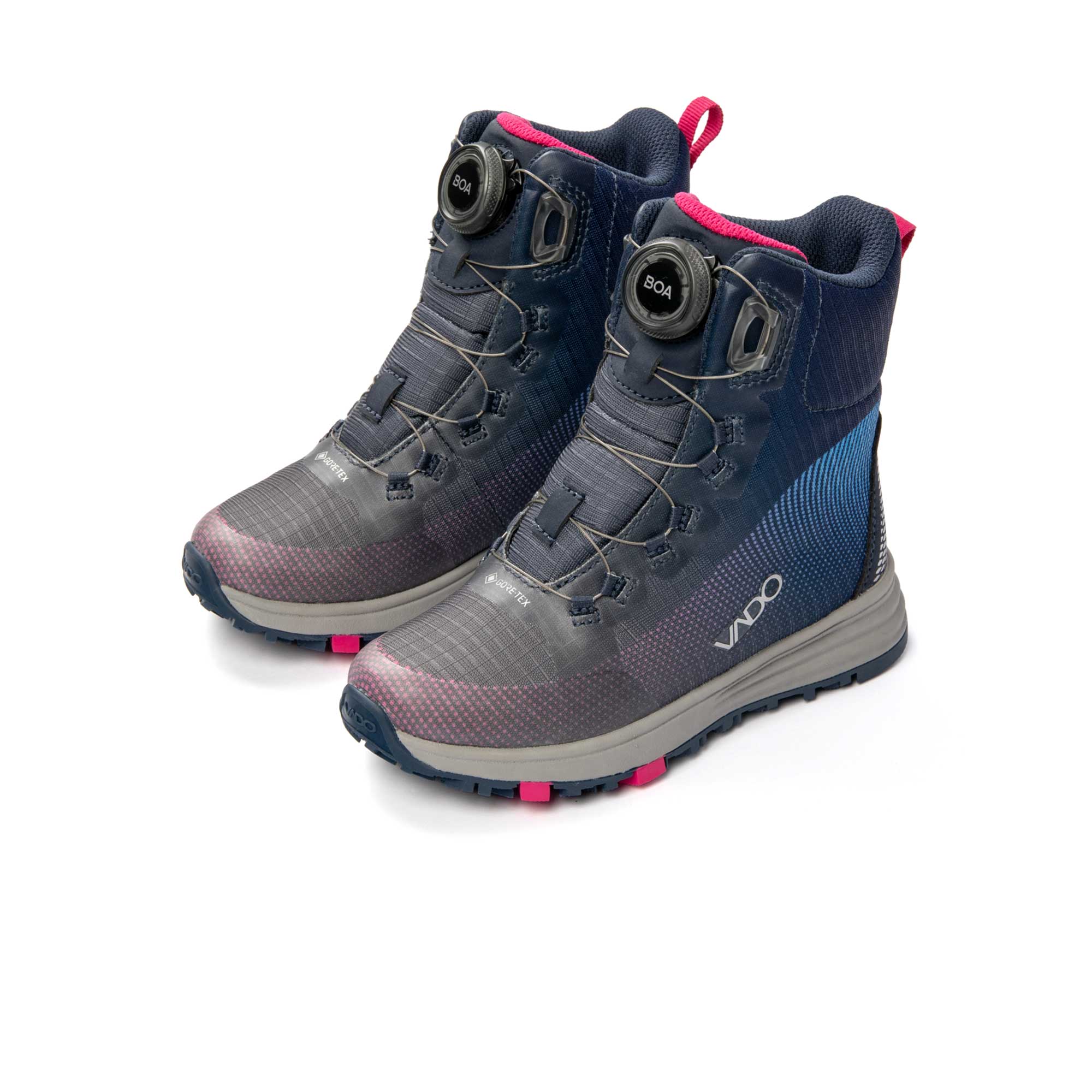 Girls Stiefel - VADO WENDY High BOA GTX - charcoal