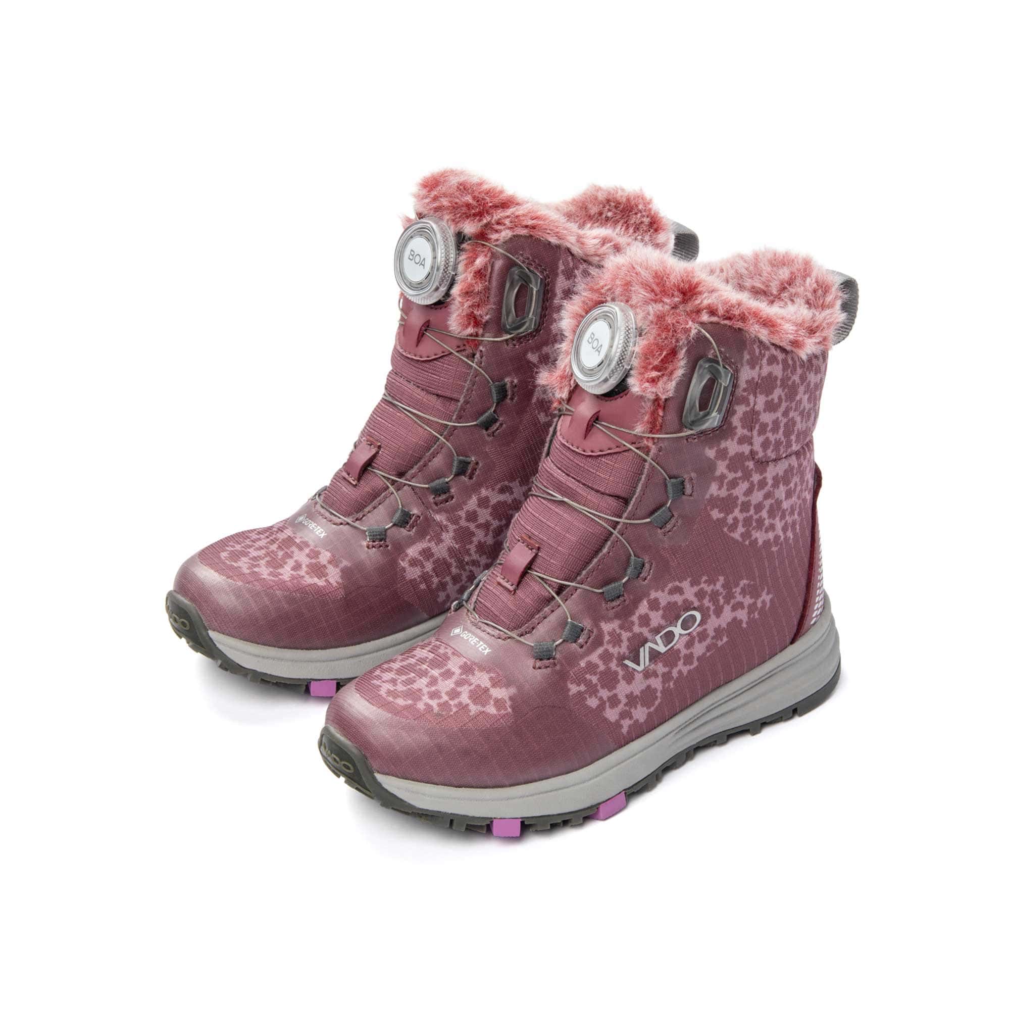 Mädchen Stiefel VADO SNOW High BOA Goretex - berry