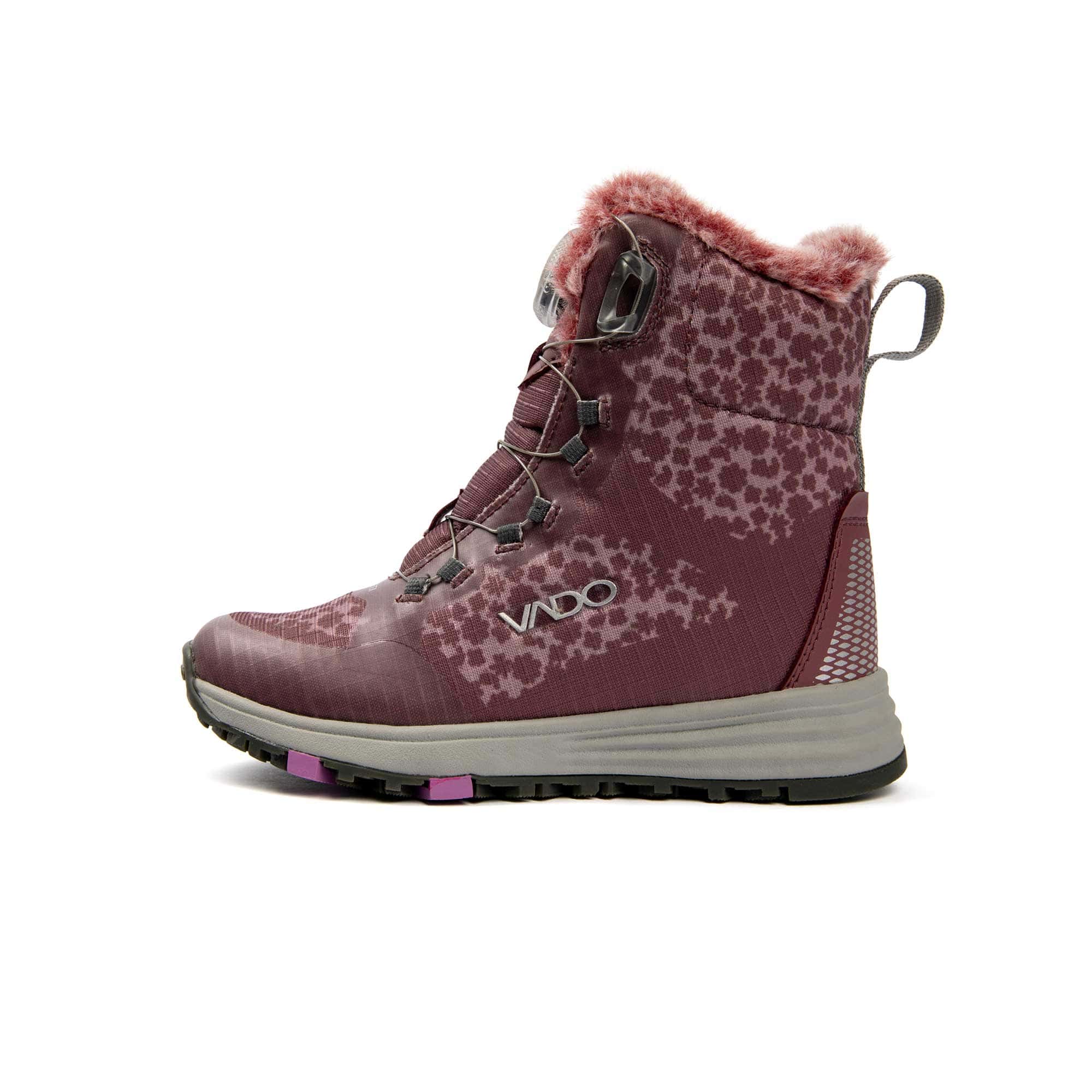 Mädchen Stiefel VADO SNOW High BOA Goretex - berry