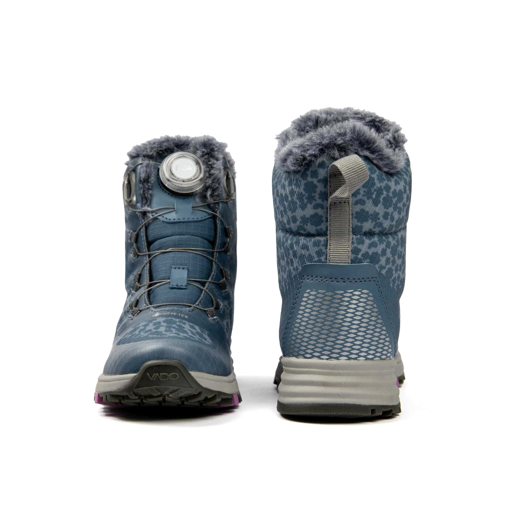 Mädchen Stiefel VADO SNOW High BOA Goretex - jeansblau