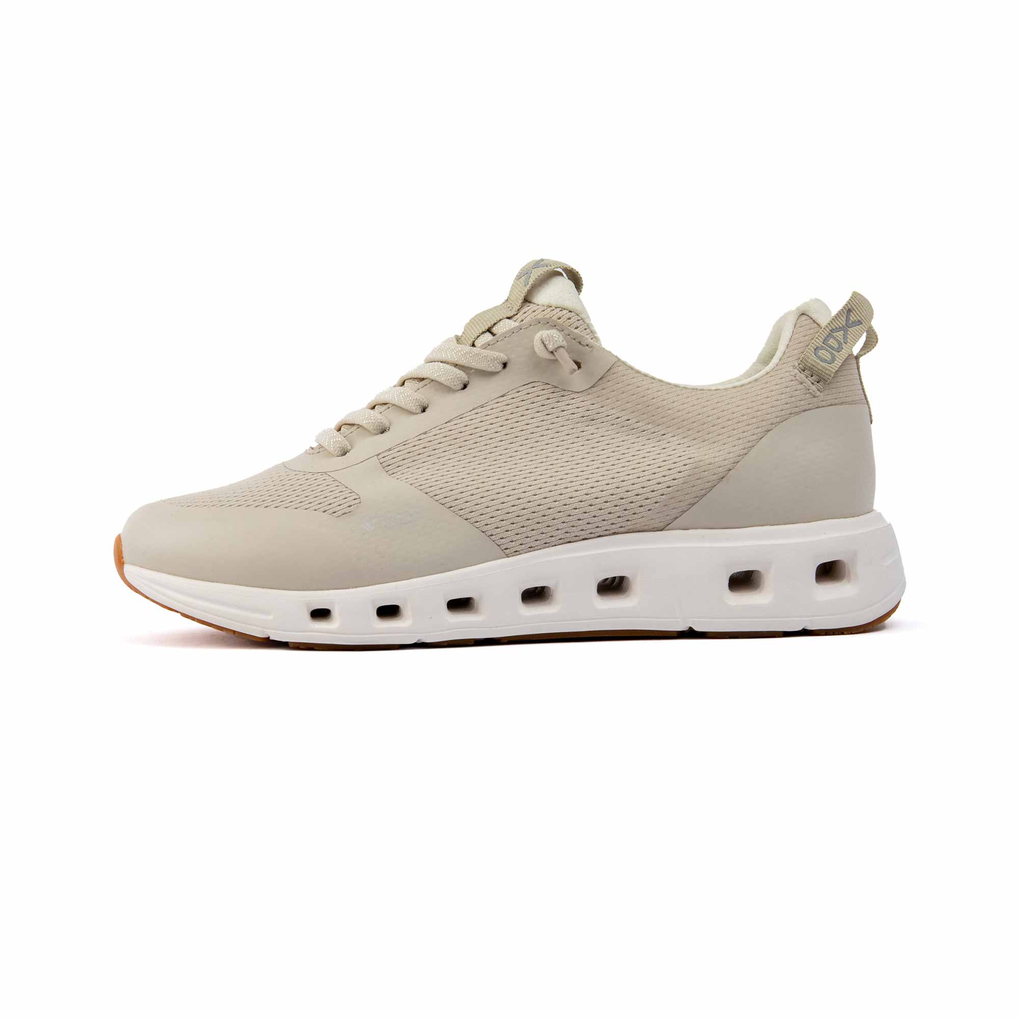 Premium Low Sneaker Damen VADO BREEZE I Gore-Tex Surround beige Seitenansicht