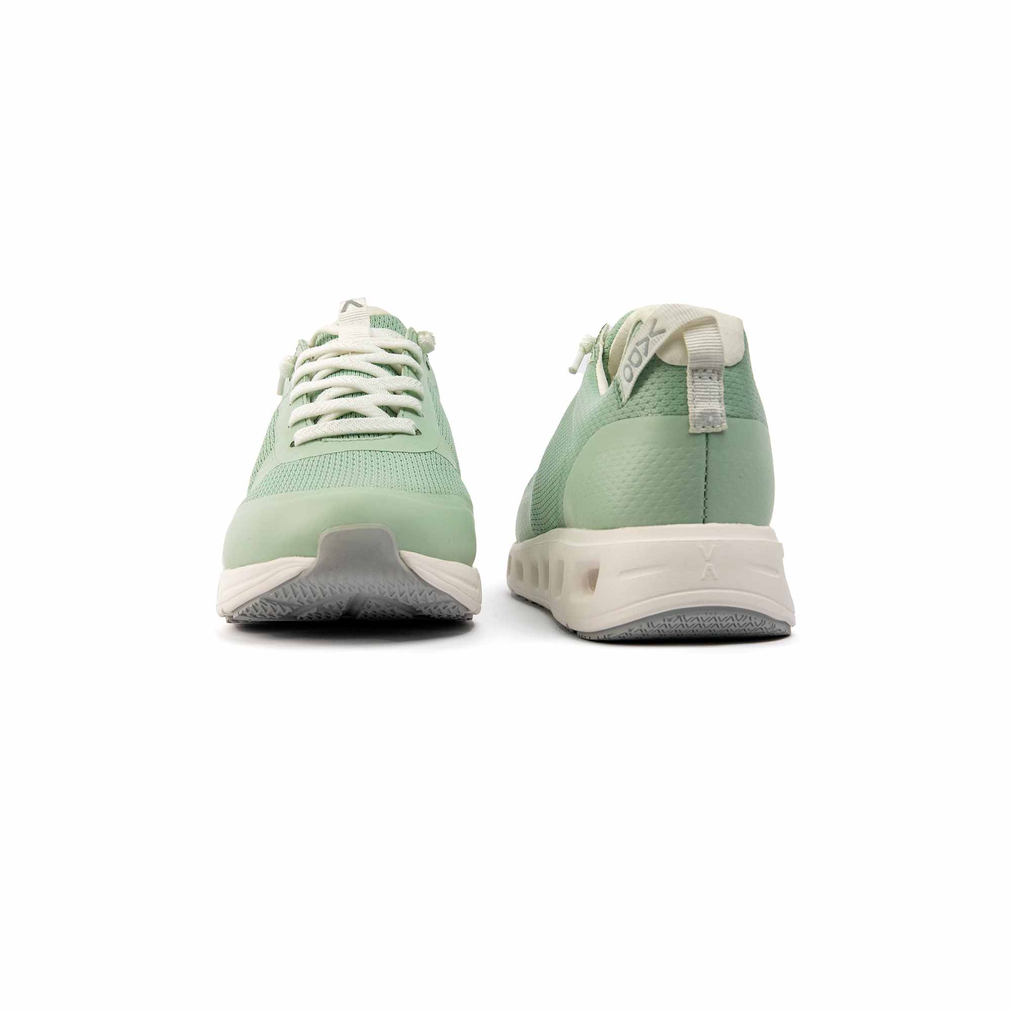 Premium Low Sneaker Damen VADO BREEZE I Gore-Tex Surround mint Vorder-/ Rückansicht