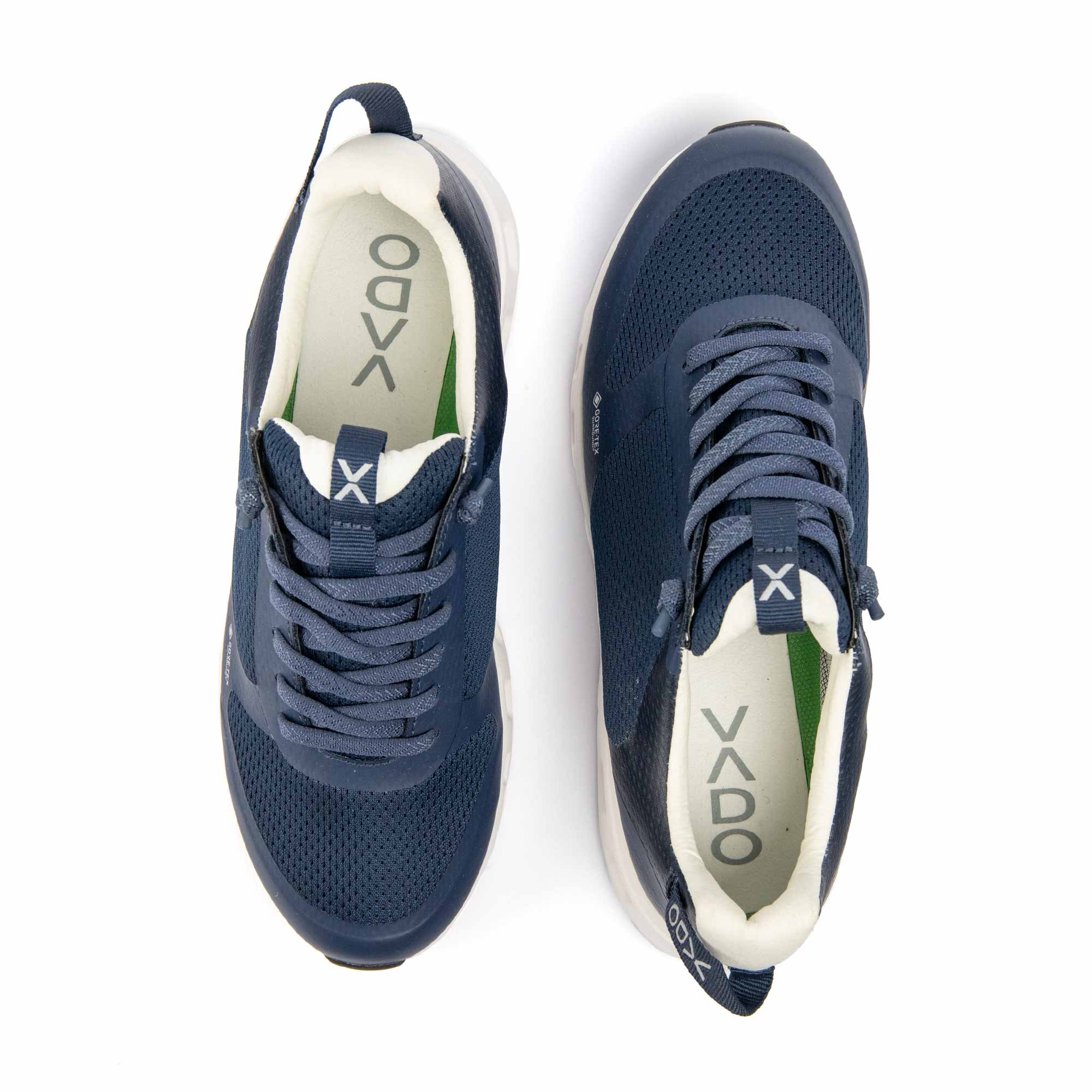 Premium Low Sneaker Damen VADO BREEZE I Gore-Tex Surround navy Draufsicht