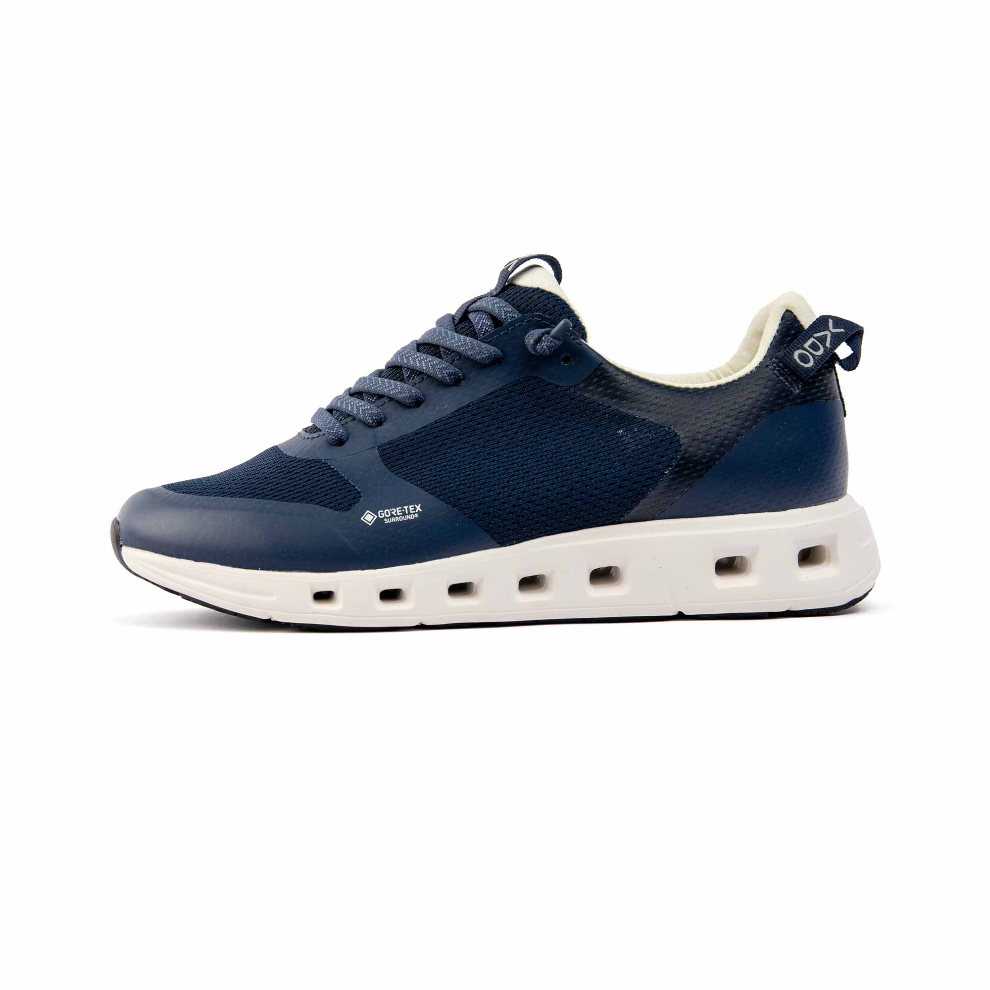 Premium Low Sneaker Damen VADO BREEZE I Gore-Tex Surround navy Seitenansicht