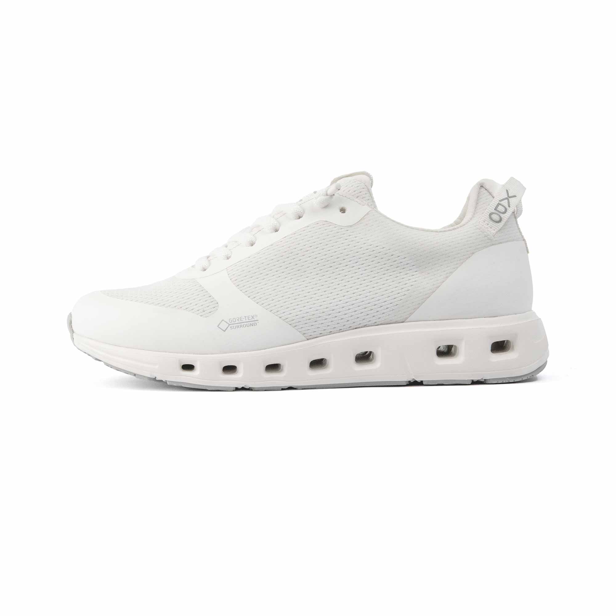 Premium Low Sneaker Damen VADO BREEZE I Gore-Tex Surround white Seitenansicht