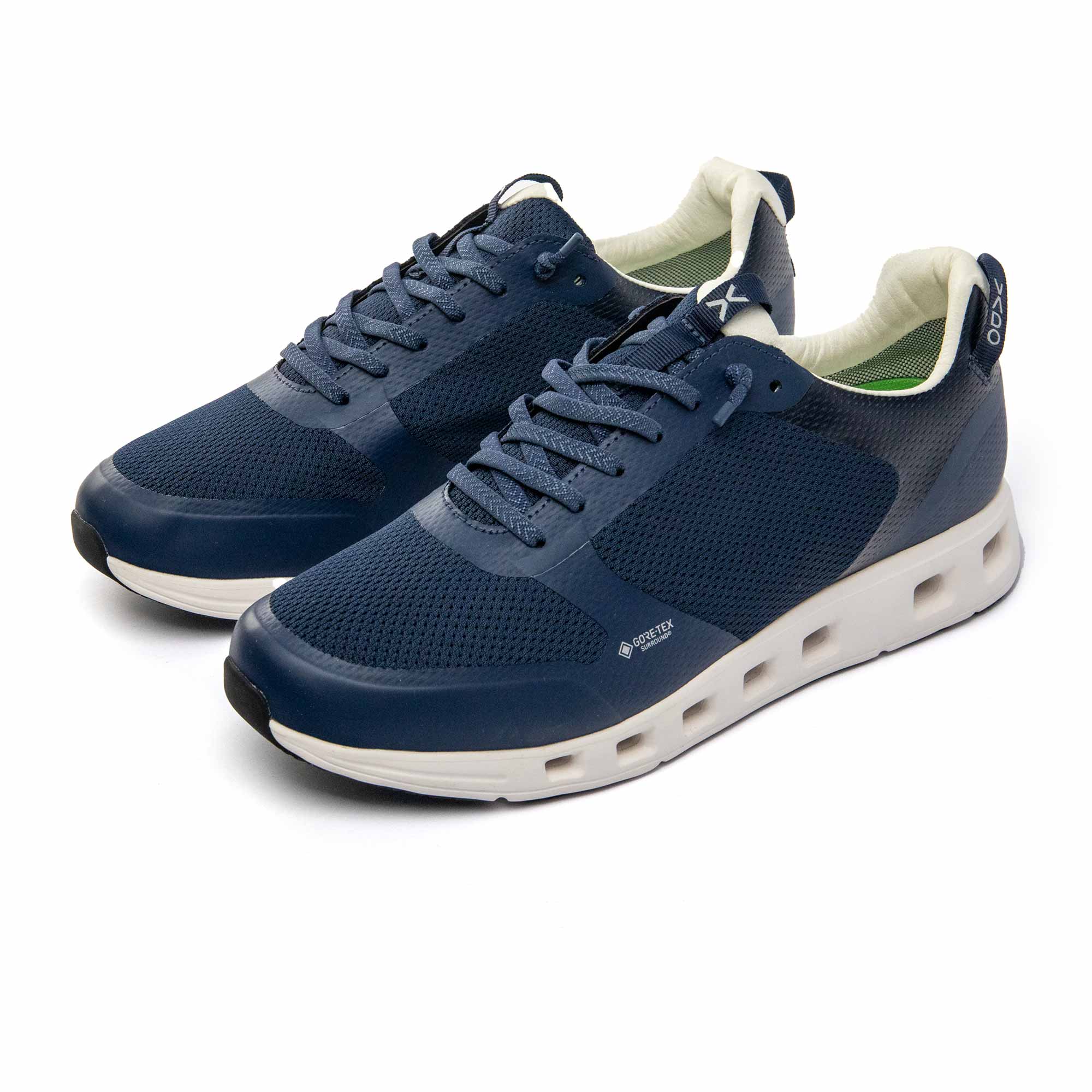 Premium Low Sneaker Herren VADO BREEZE I Gore-Tex Surround navy 45-Grad-Ansicht