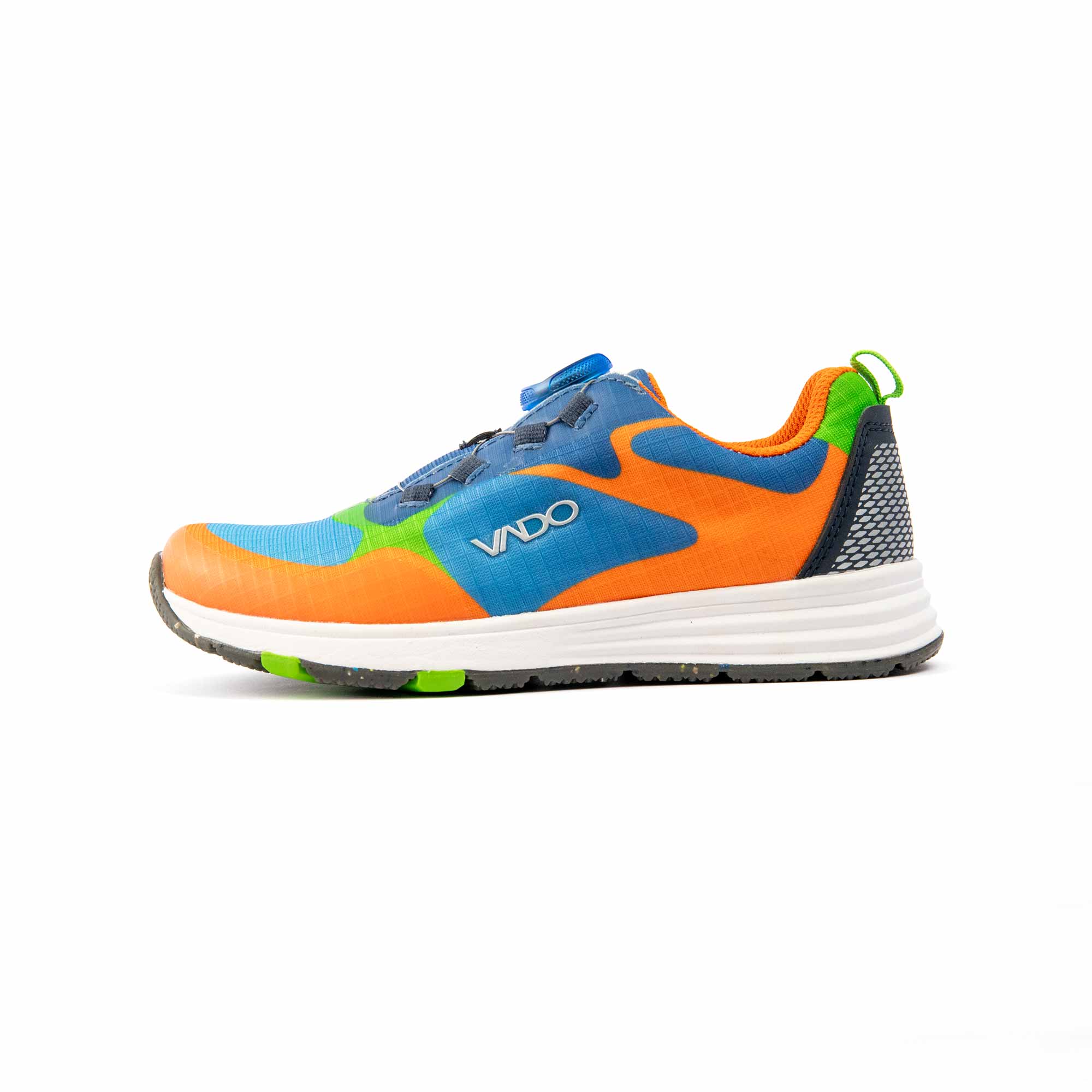 VADO Bunter Kinder Sneaker SMILE Lo BOA GTX bunt Seitenansicht