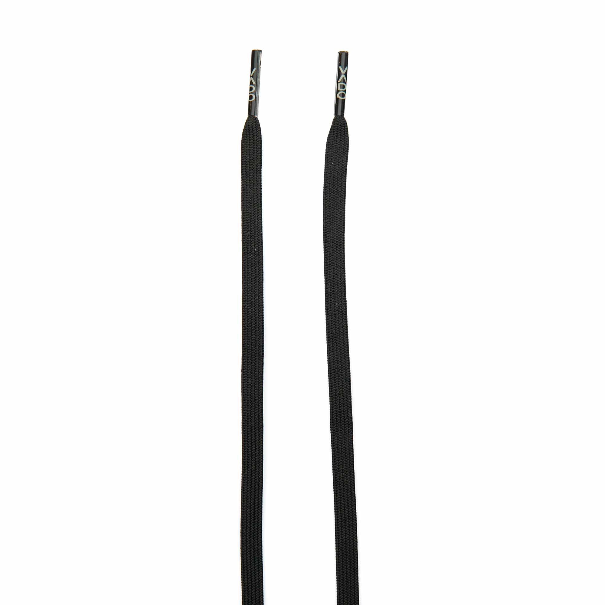 Lacci piatti 120 cm - neri