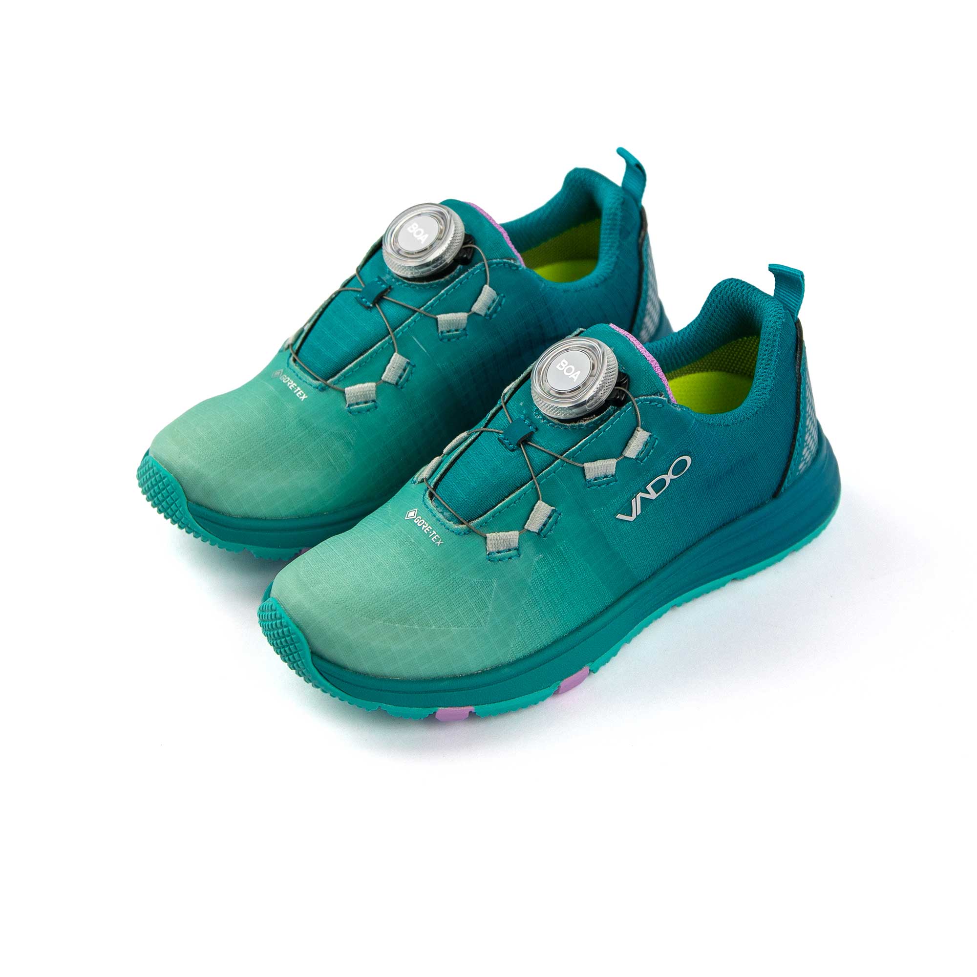 VADO FRESH LO BOA GTX - petrol - 45-Grad-Ansicht