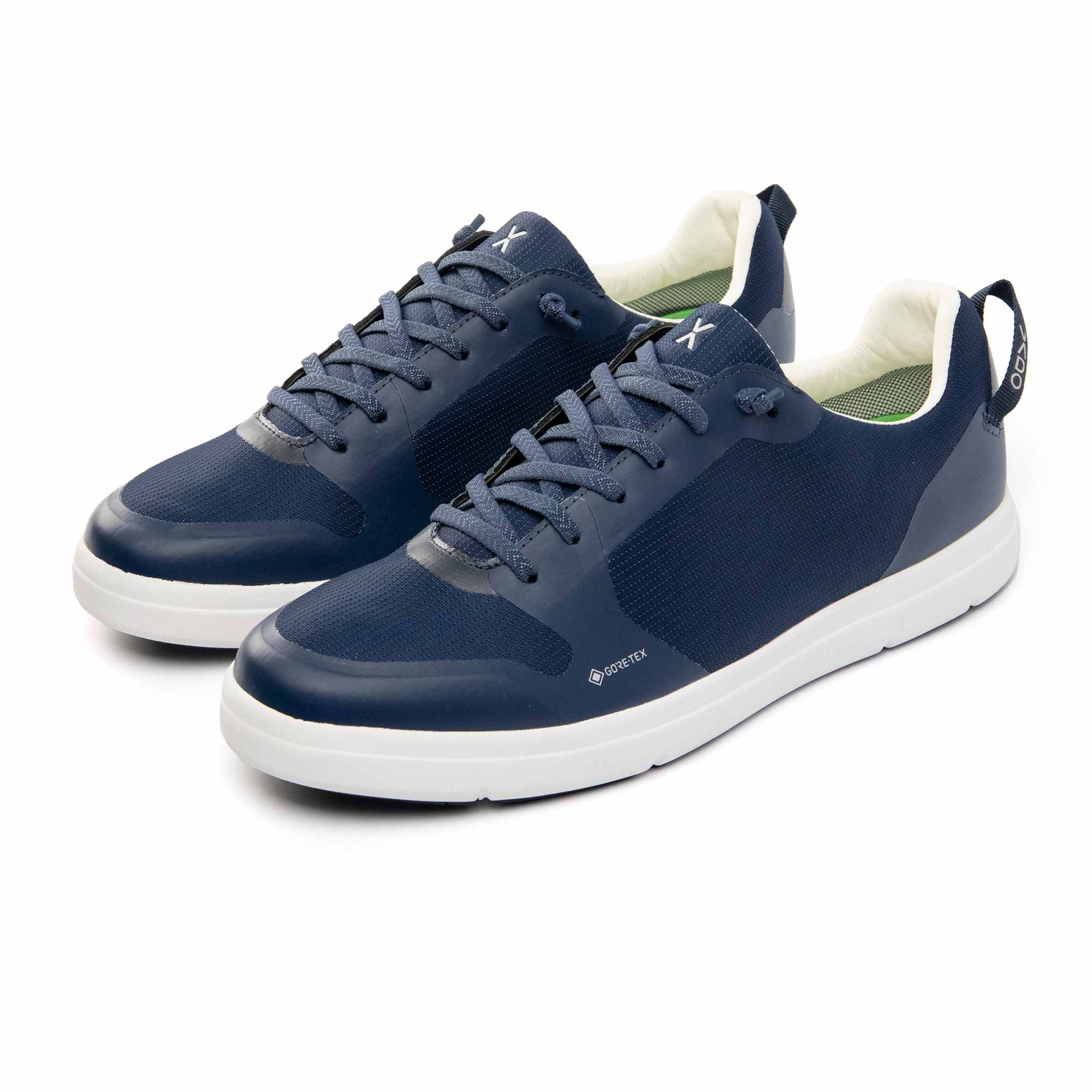 VADO Herren Sneaker COURT III Gore-Tex Dunkelblau 45-Grad-Ansicht