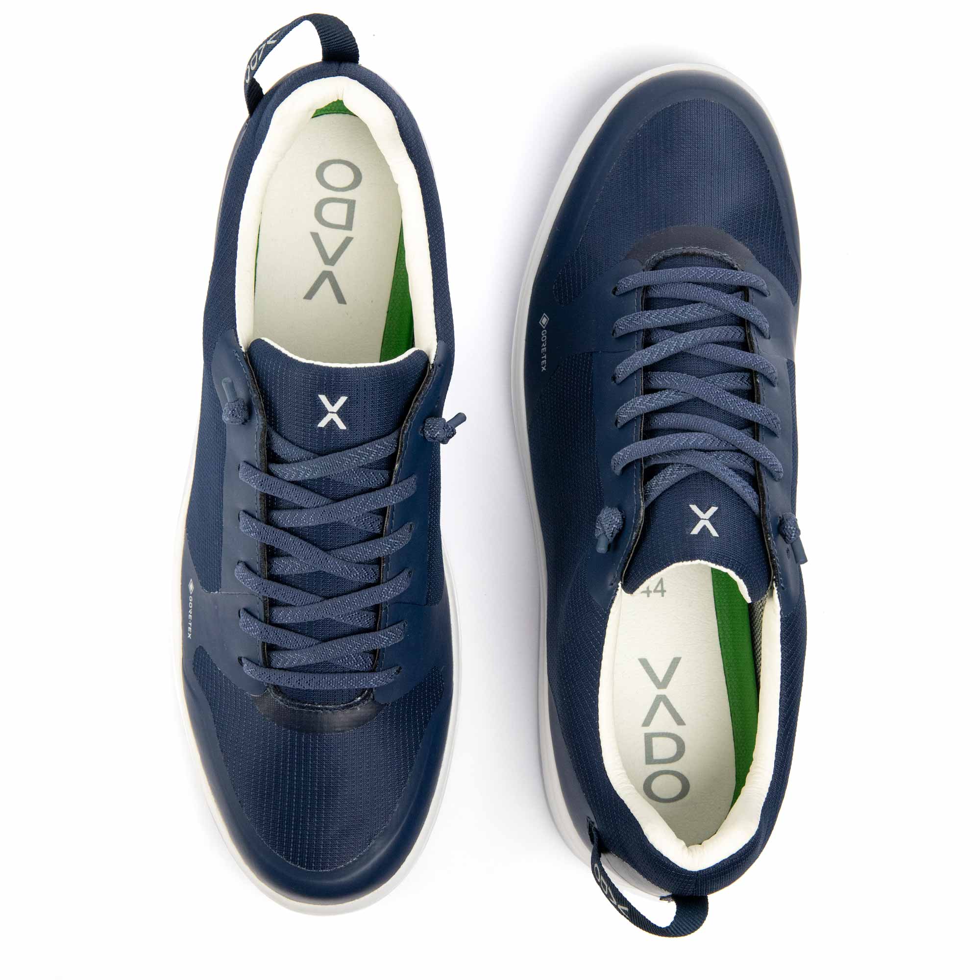VADO Herren Sneaker COURT III Gore-Tex Dunkelblau Draufsicht