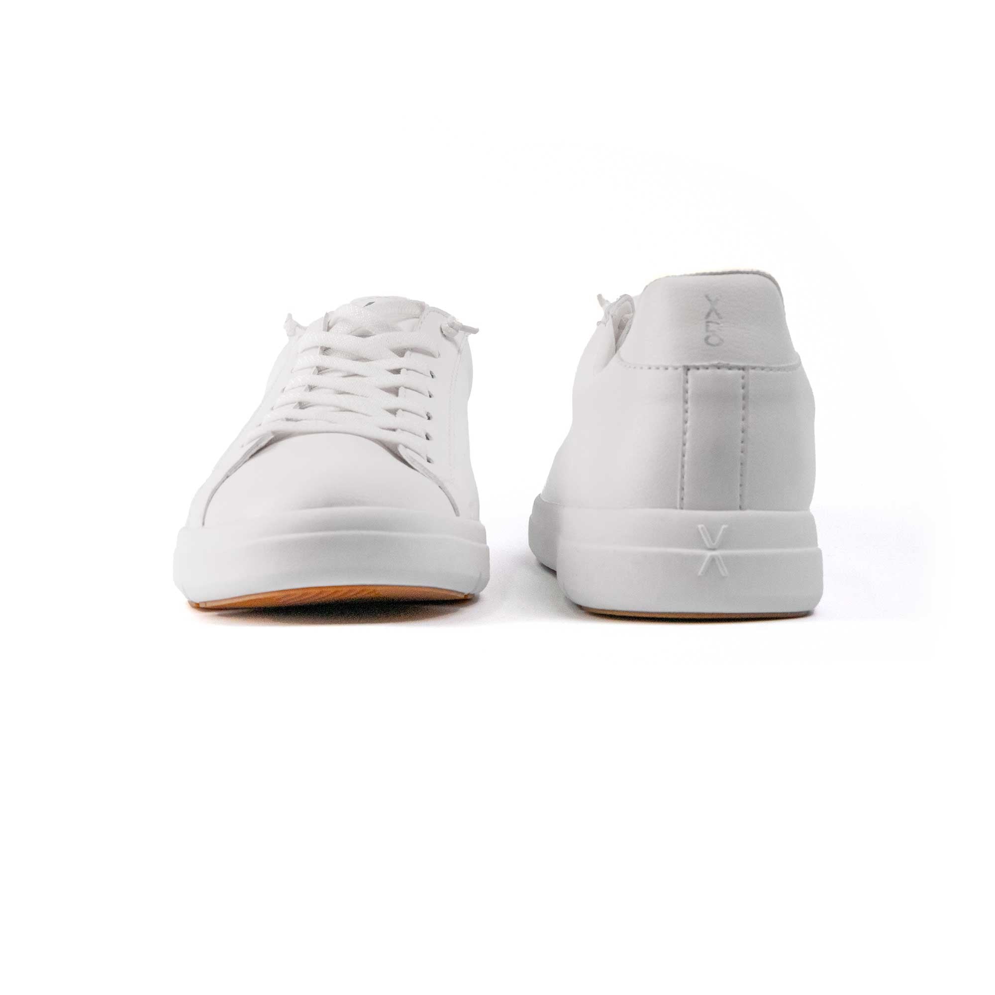 VADO Herren Sneaker Court III Gore-Tex weiss Vorder- Rückansicht