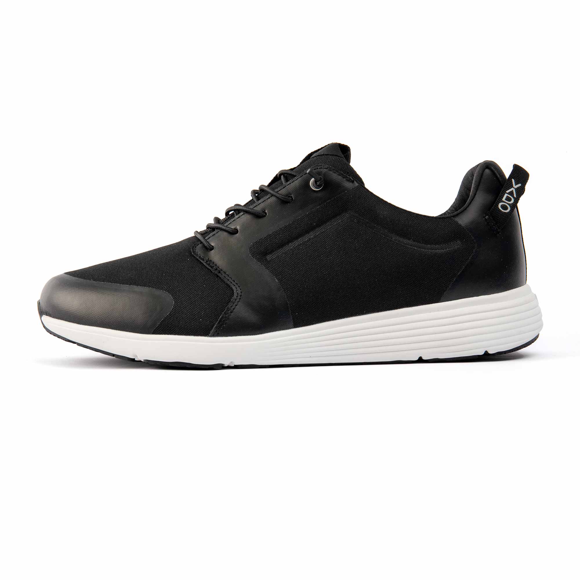 VADO Herren Sneaker TRAINER I black sportlich funktional Seitenansicht