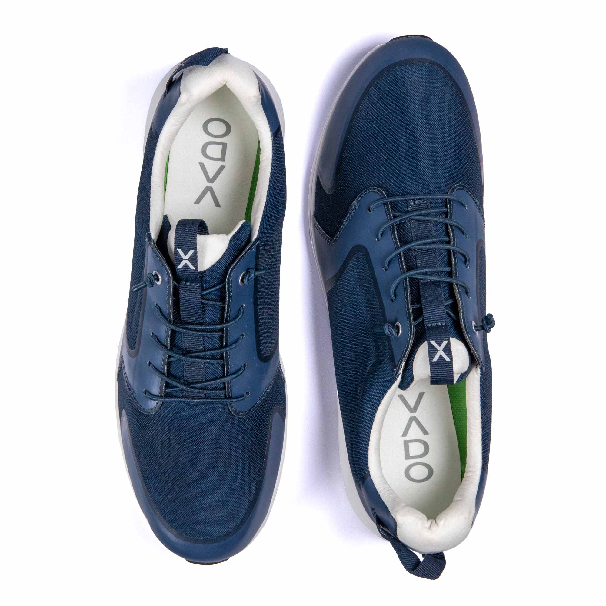 VADO Herren Sneaker TRAINER I navy sportlich funktional Draufsicht