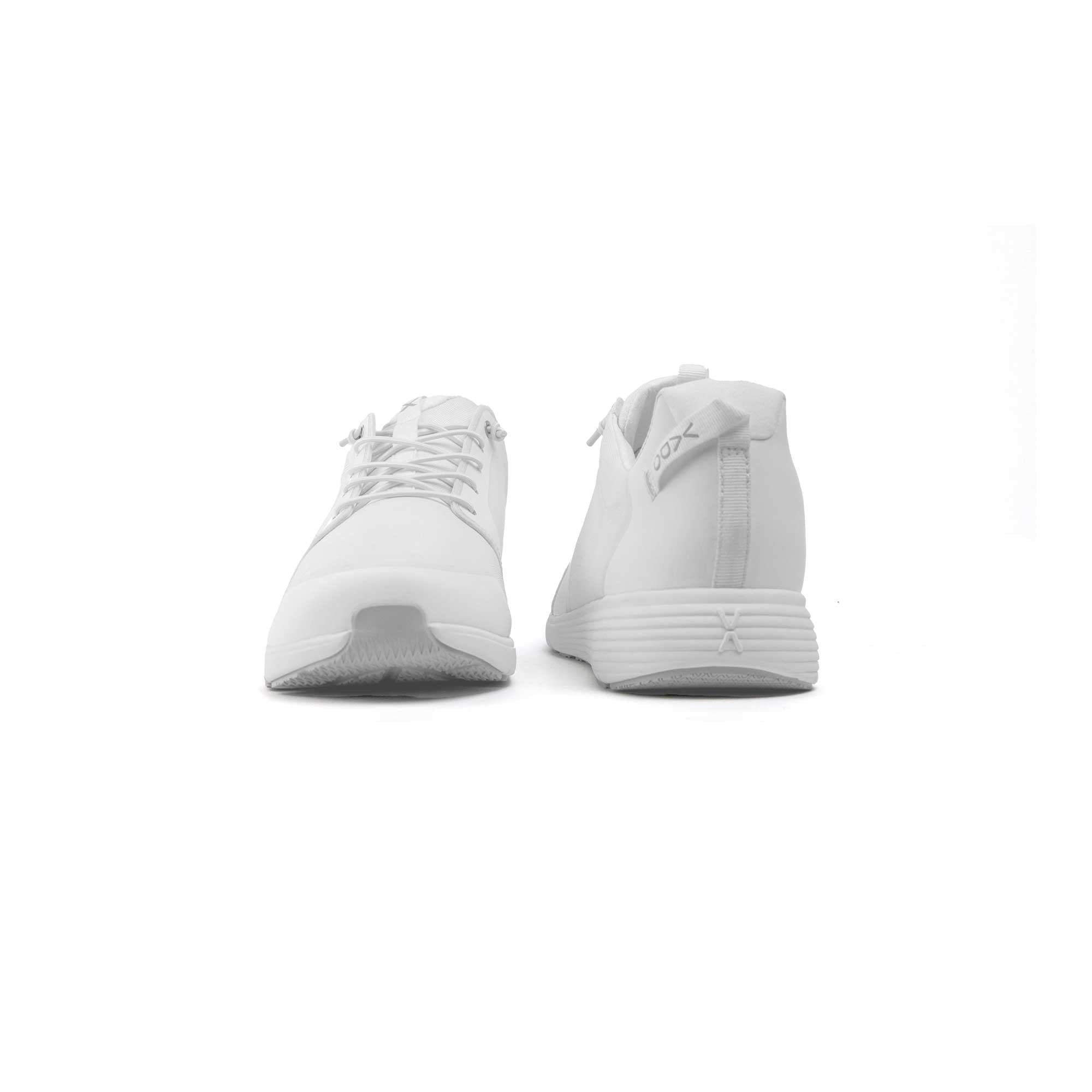 VADO Herren Sneaker TRAINER I white sportlich funktional Vorder- Rückansicht