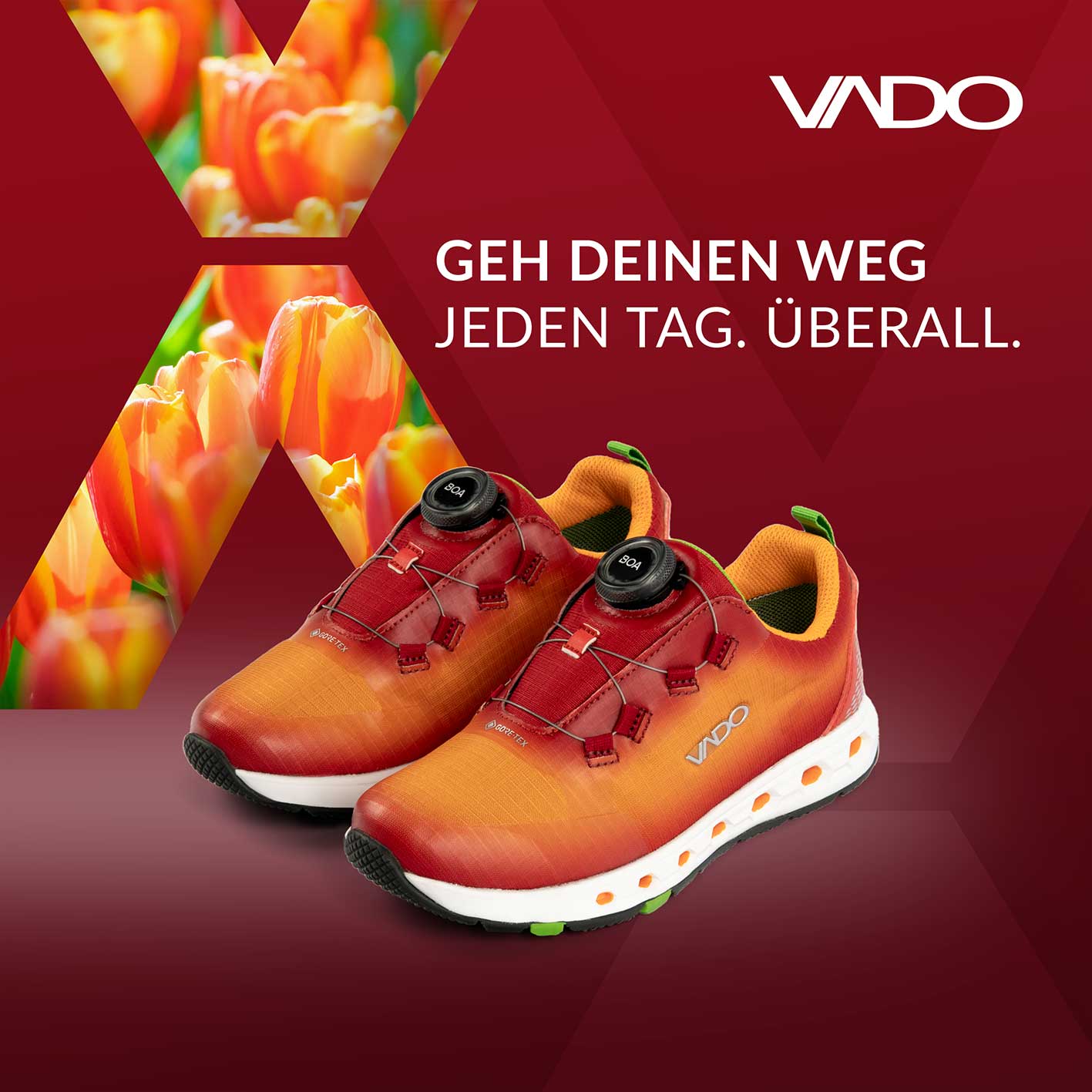 VADO CHASE Kids Sneaker CHASE Lo BOA GTX