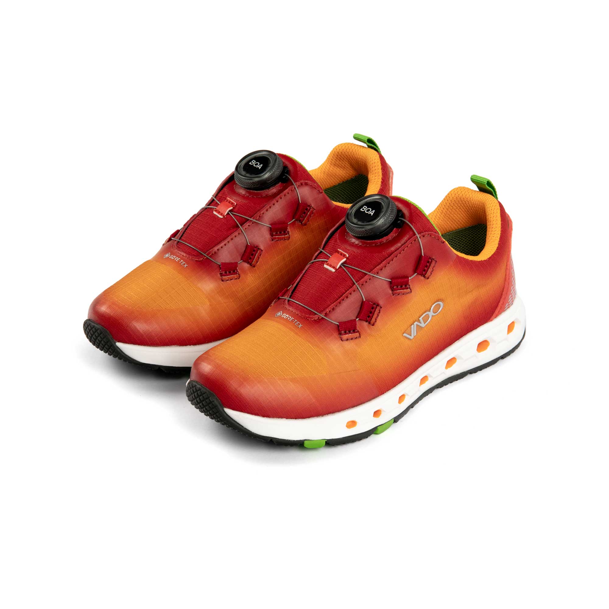 VADO Kids Sneaker CHASE BOA Gore-Tex - orange / rot