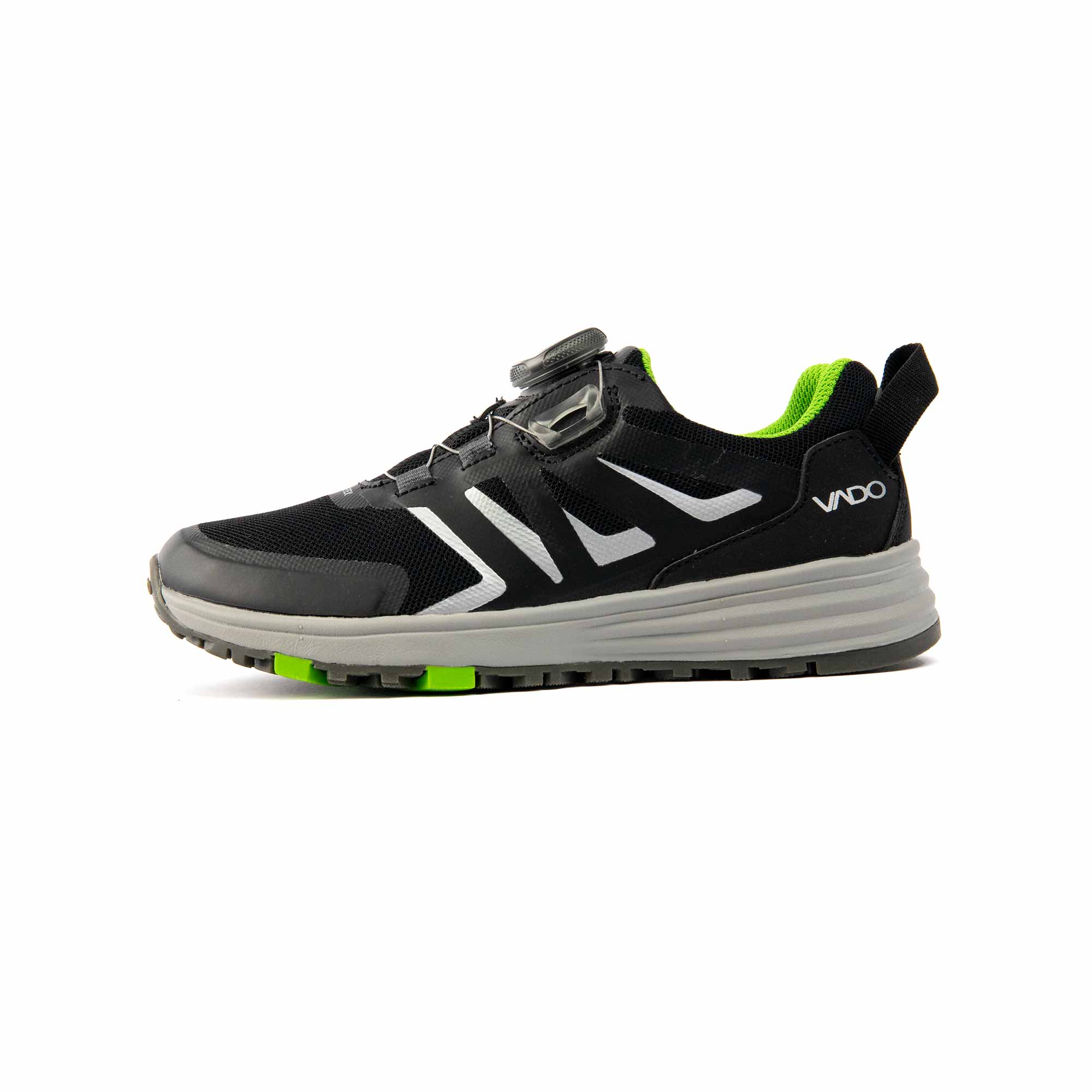 VADO Kids Sneaker Komfort FREE Lo BOA Gore-Tex schwarz Seitenansicht