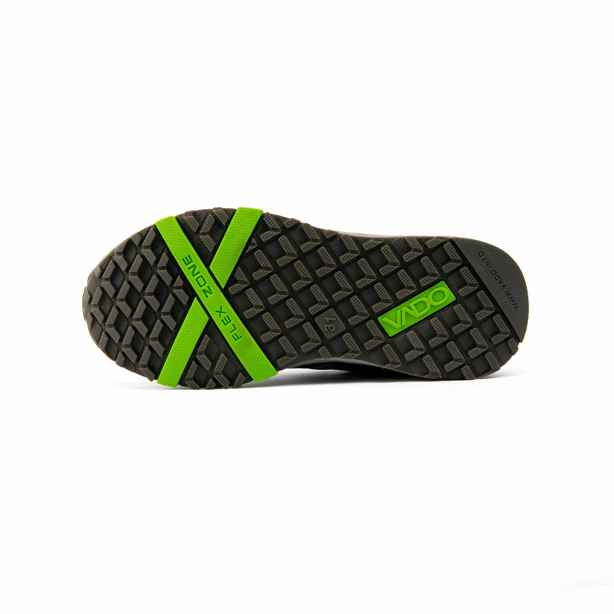 VADO Kids Sneaker Komfort FREE Lo BOA Gore-Tex schwarz Schuhsohle