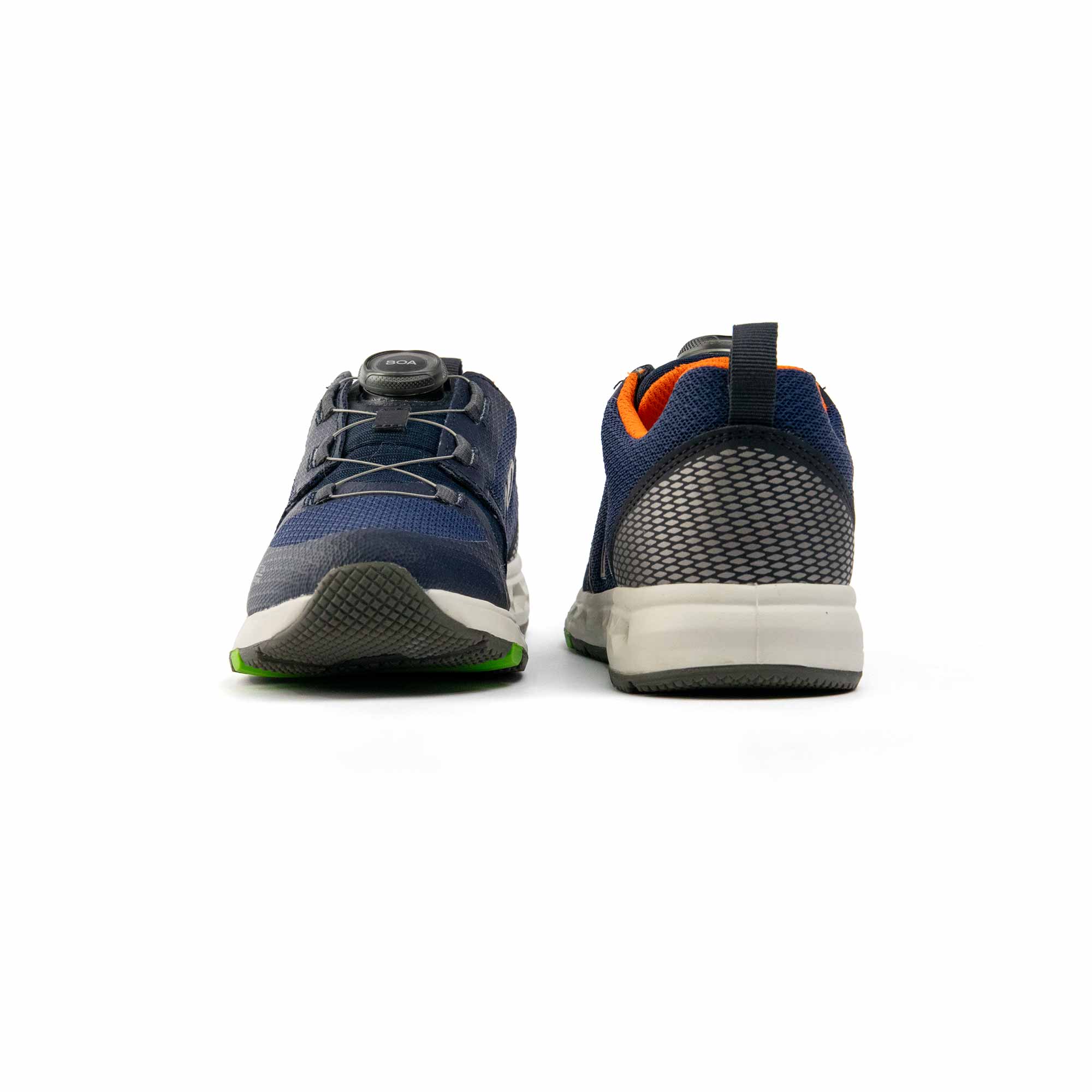 VADO Kinder Sneaker AIR Lo BOA GORE-TEX Surround blau Vorder-/ Rückansicht