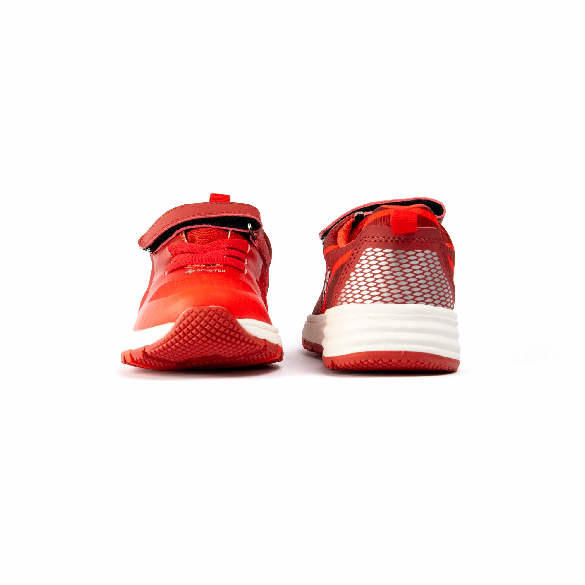 VADO Kindergarten Sneaker EVO Lo Elastic Gore-Tex Rot Voder-/ Rückansicht