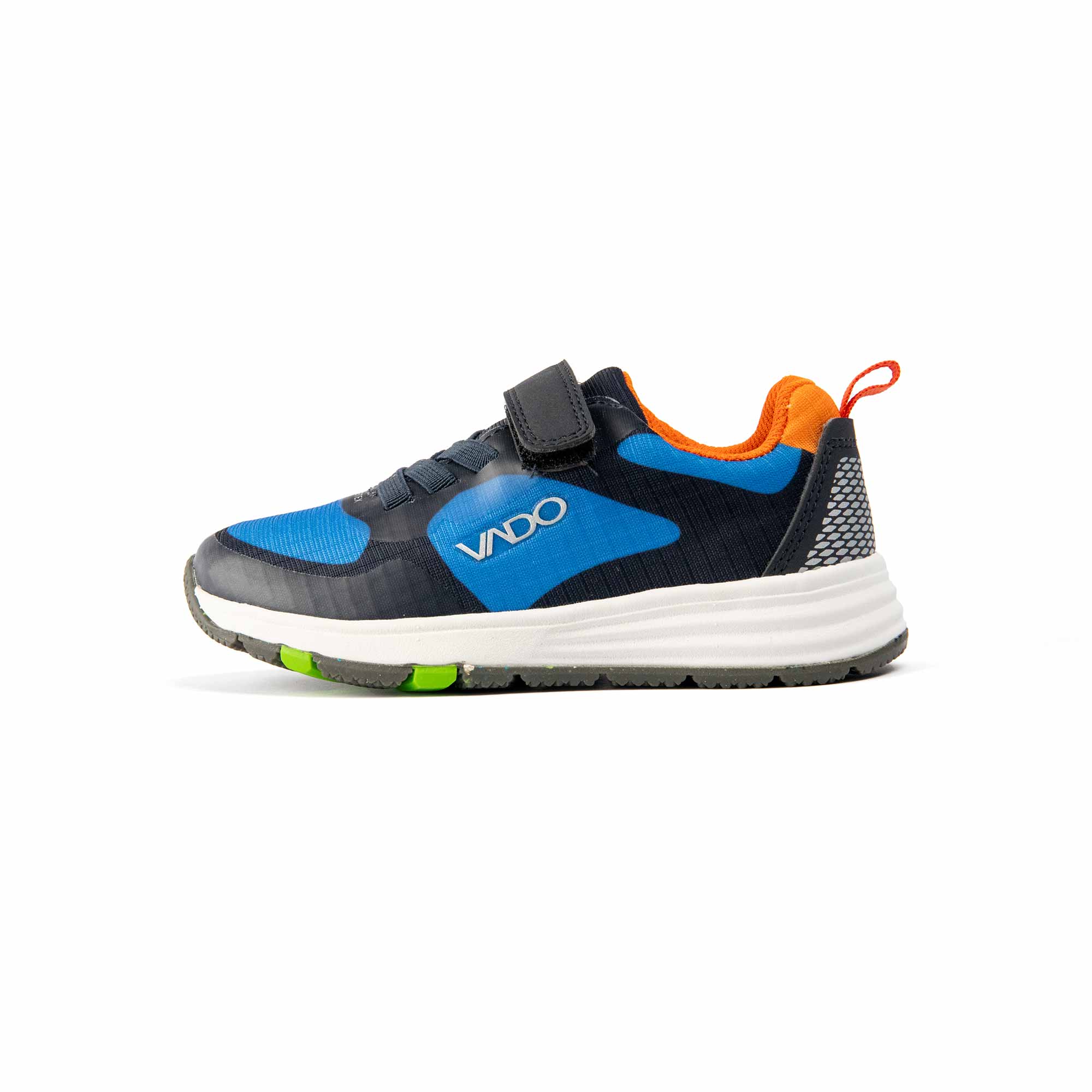 VADO Kinderschuh SMILEY Lo Elastic GTX marine Seitenansicht