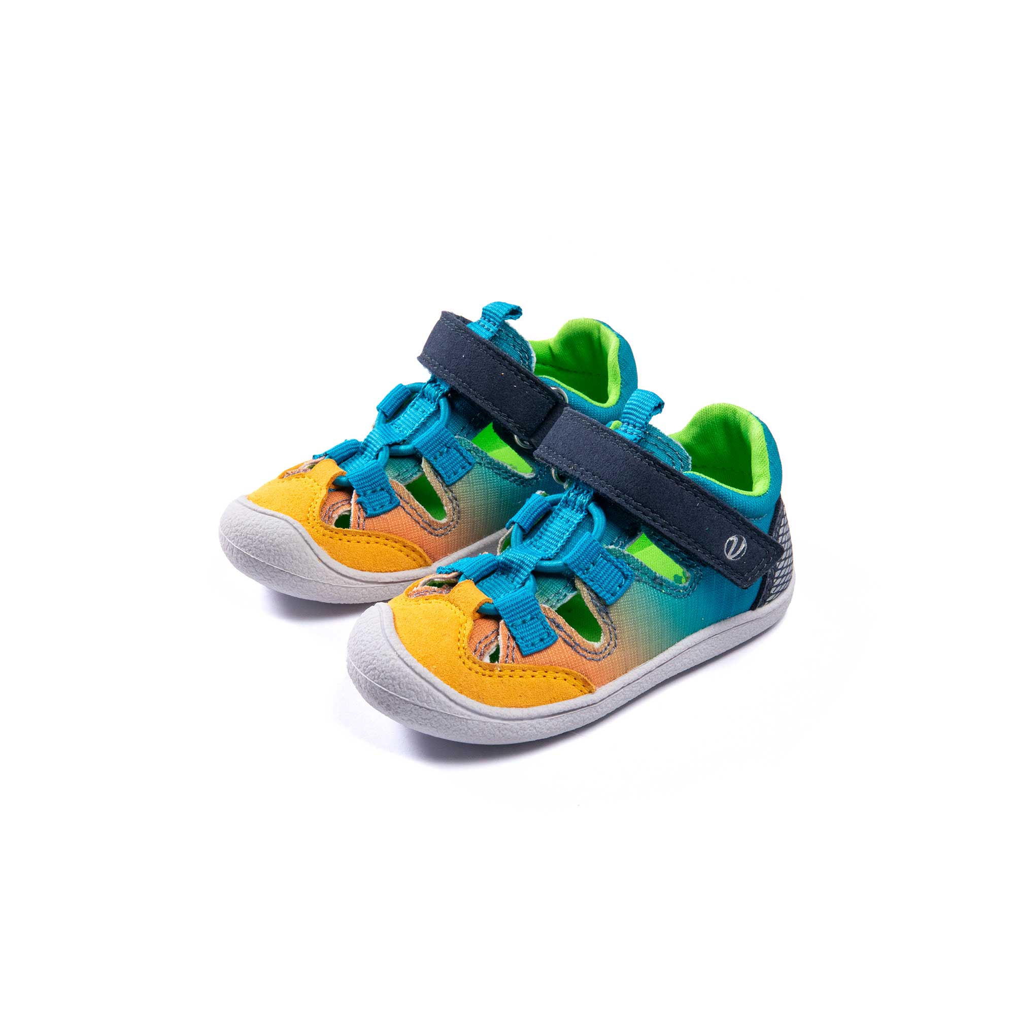 VADO Lauflern Sandale BEACH Elastic farbenfroh 45-Grad-Ansicht