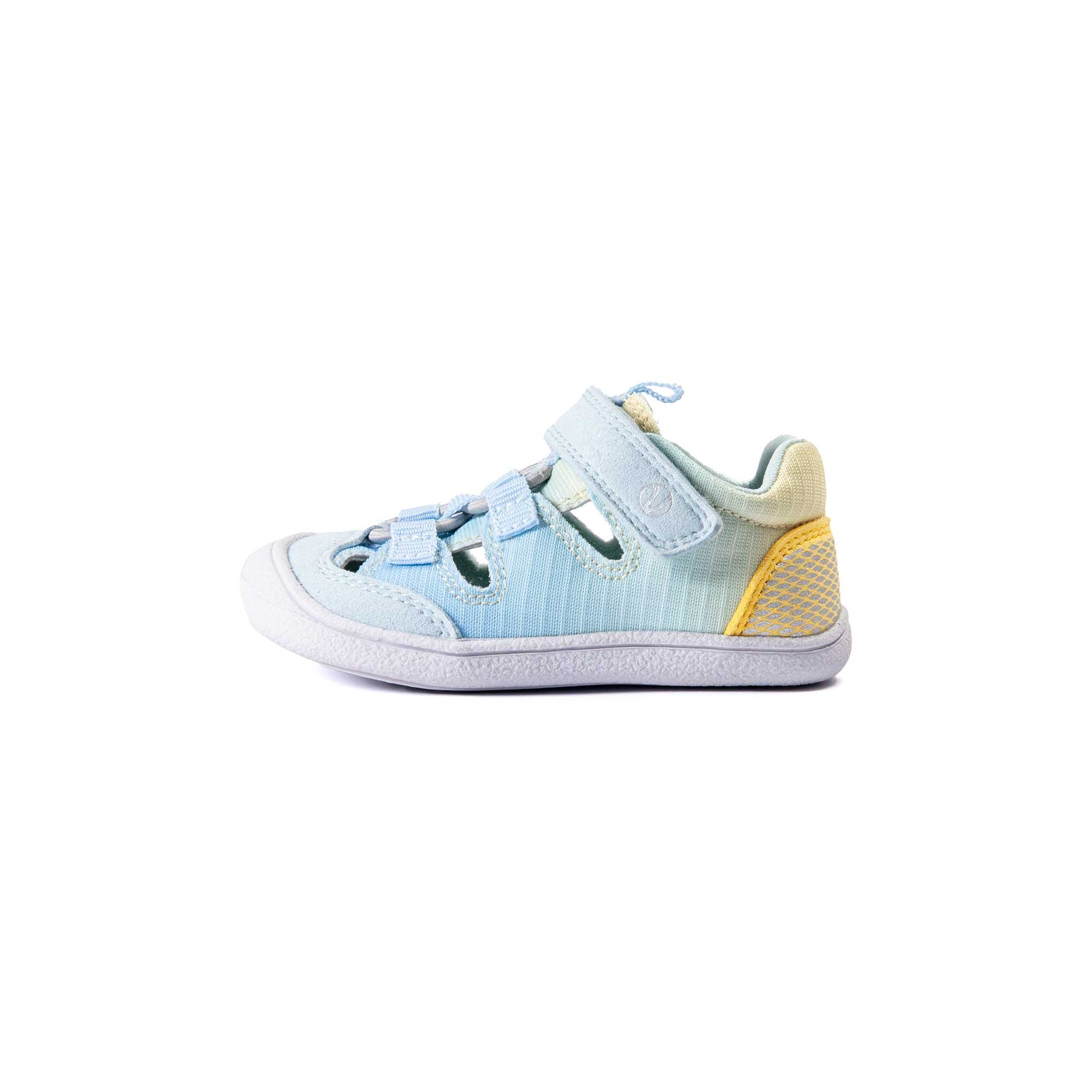 VADO Lauflern Sandale BEACH Elastic hellblau Seitenansicht