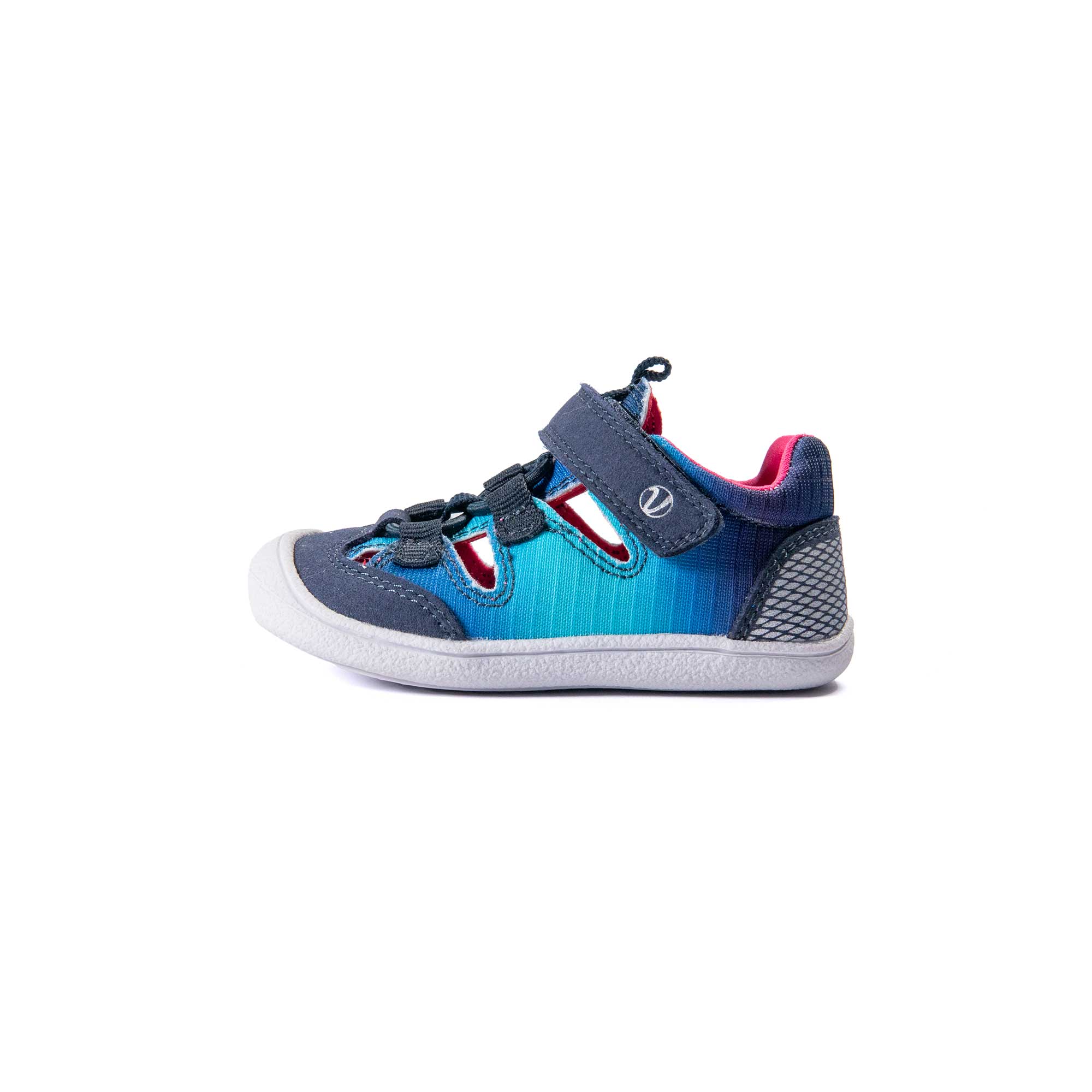 VADO Lauflern Sandale Mädchen BEACH Elastic navy Seitenansicht