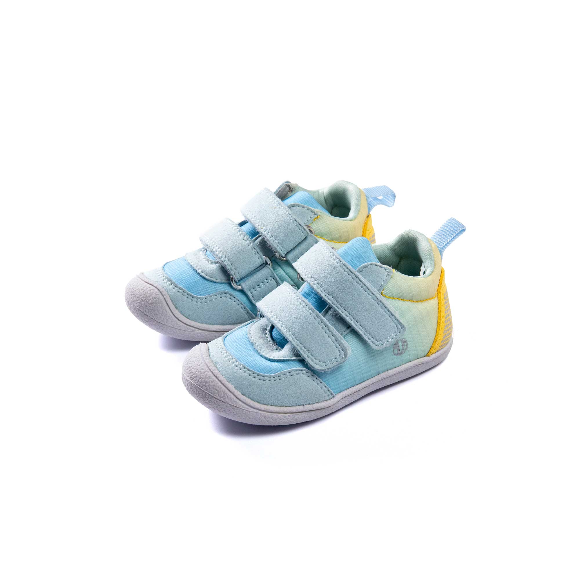 VADO Lauflernschuh MINISKY Velcro Vatex hellblau 45-Grad-Ansicht