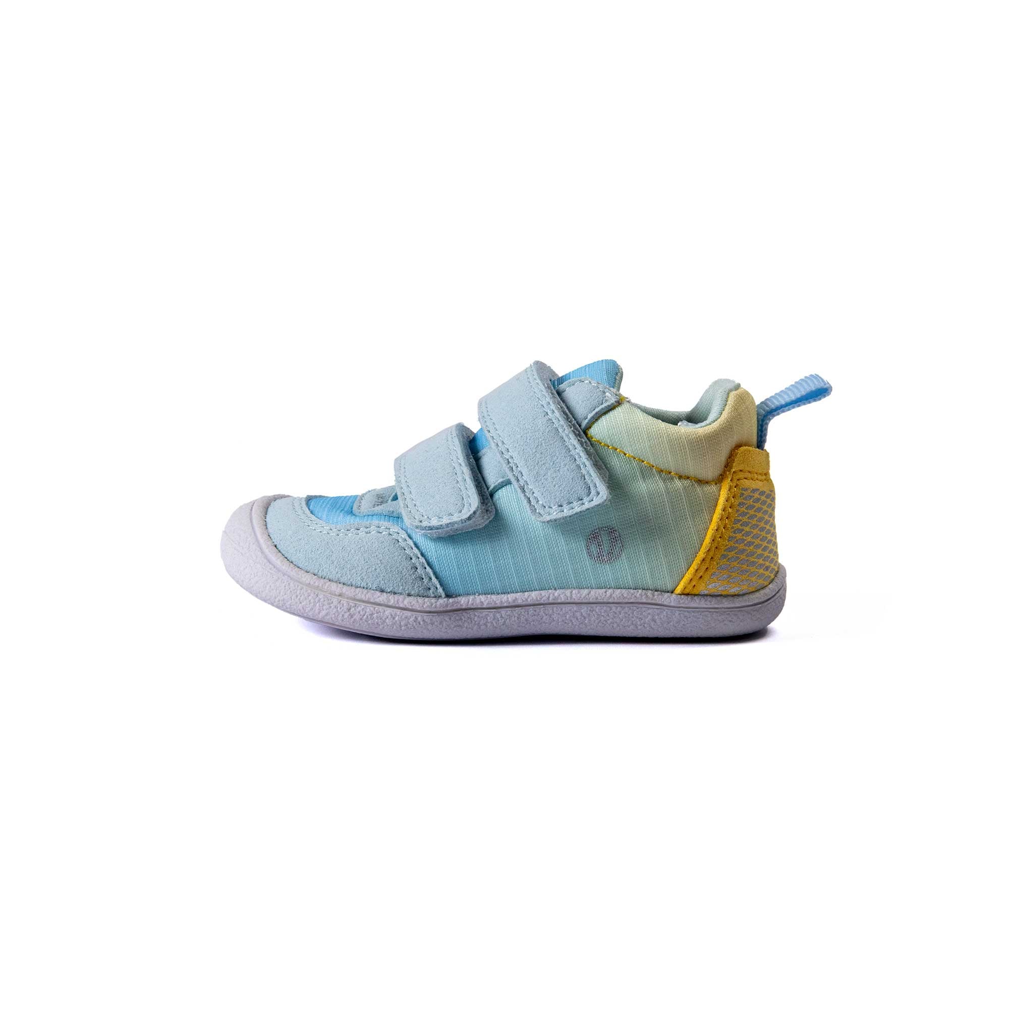 VADO Lauflernschuh MINISKY Velcro Vatex hellblau Seitenansicht