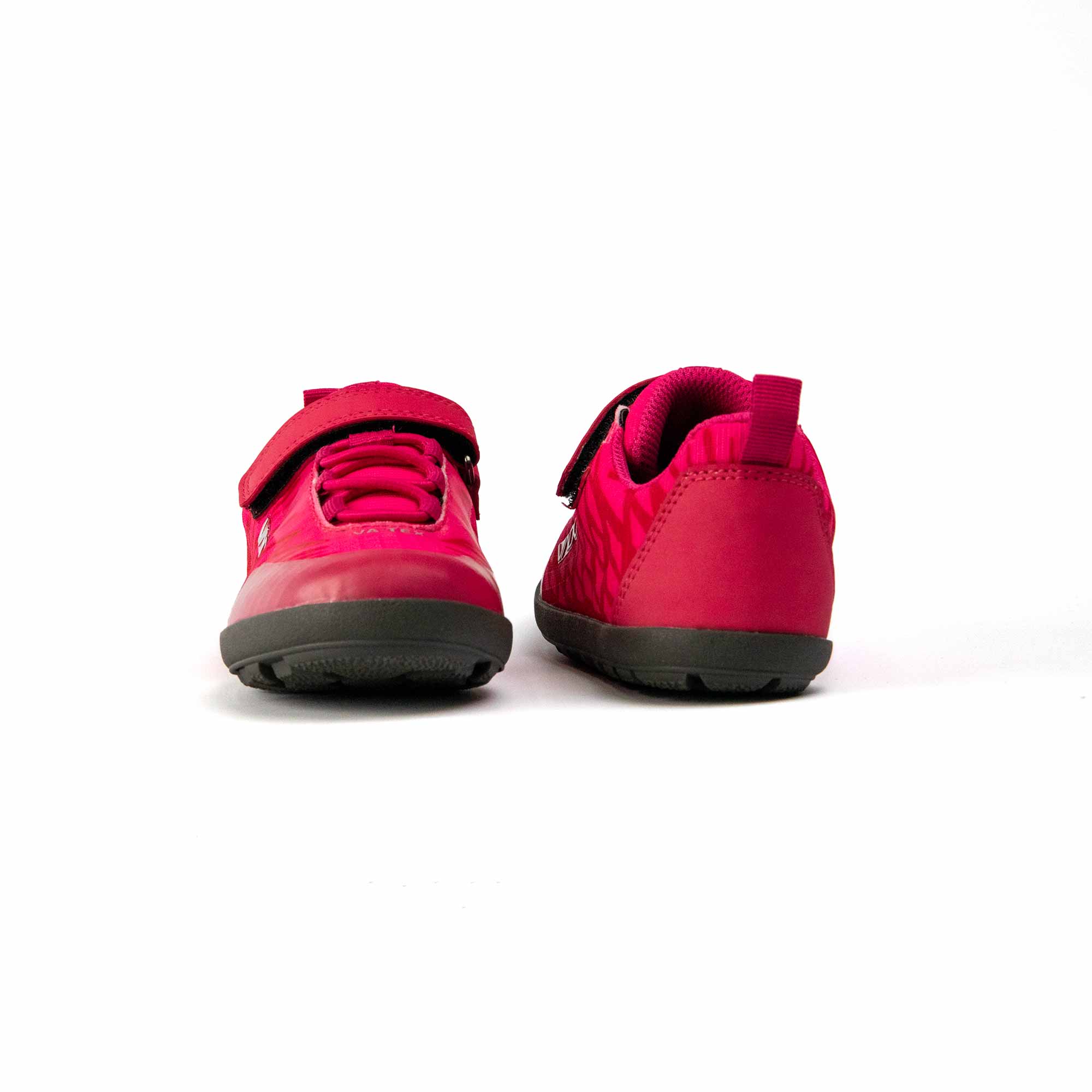 VADO Mädchen Barfußschuh BAREFOOT Lo Elastic Vatex pink Vorder-/ Rückansicht