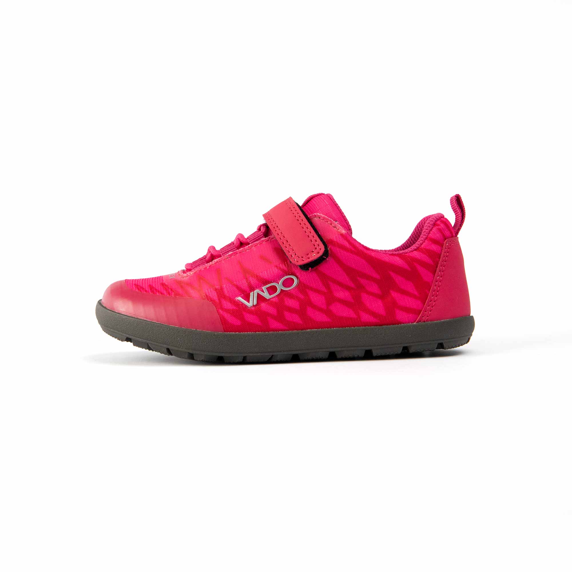 VADO Mädchen Barfußschuh BAREFOOT Lo Elastic Vatex pink Seitenansicht