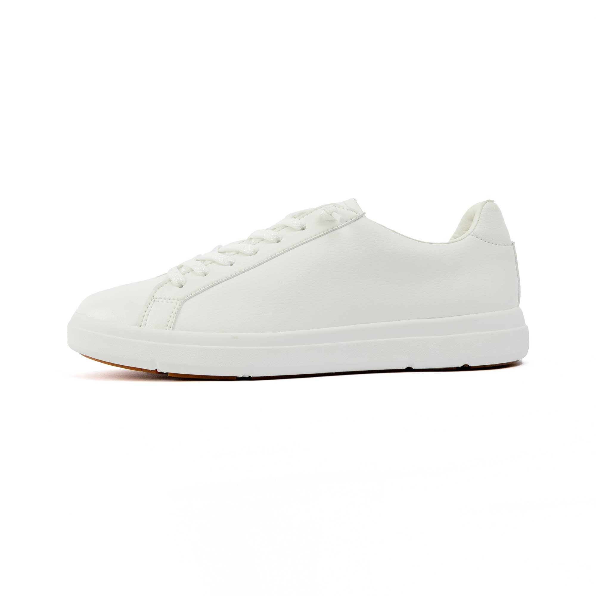 VADO Premium Damen Sneaker weiß COURT IV Seitenansicht