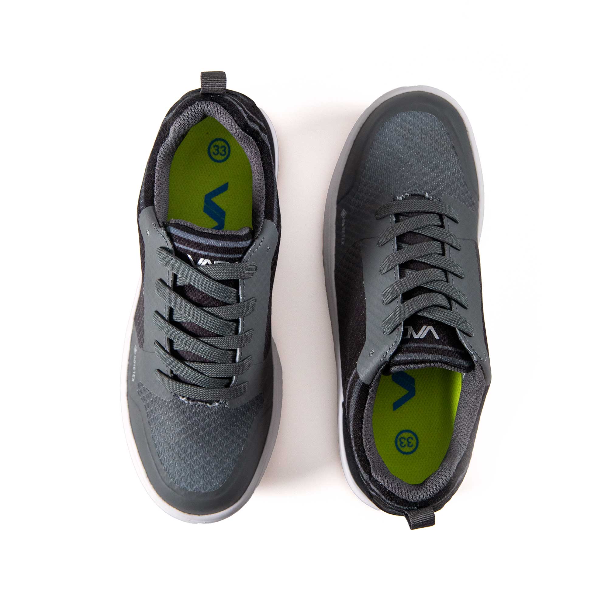 VADO JORDAN Lo Lace GTX grau Draufsicht