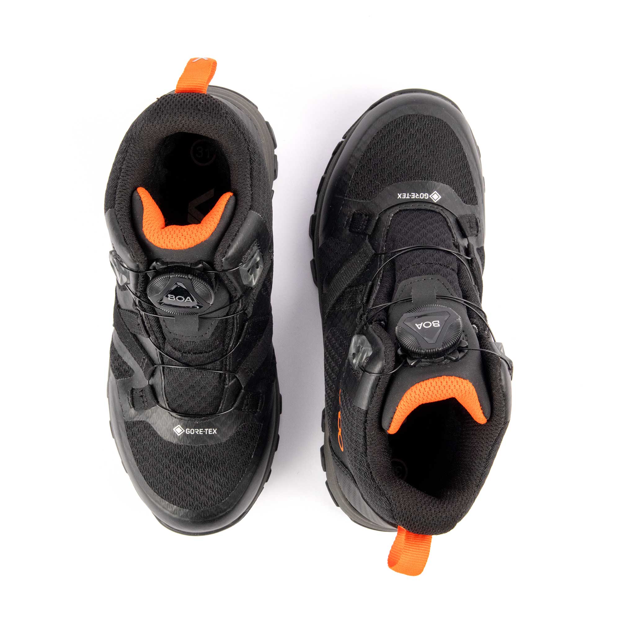 HIKER Mid BOA GTX - nero-arancio