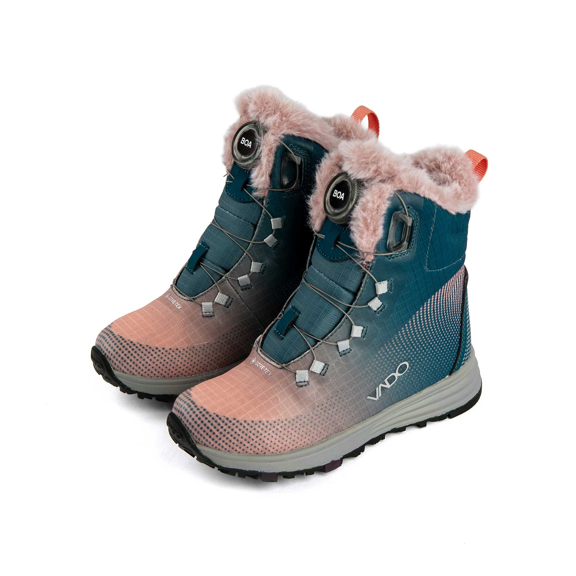 Winterstiefel Mädchen VADO WENDY High salmon