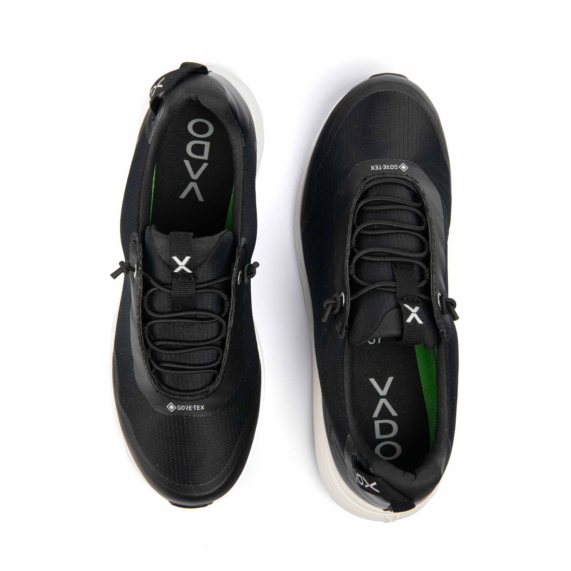 Damen Goretex Sneaker VADO TRAINER III GTX black Draufsicht