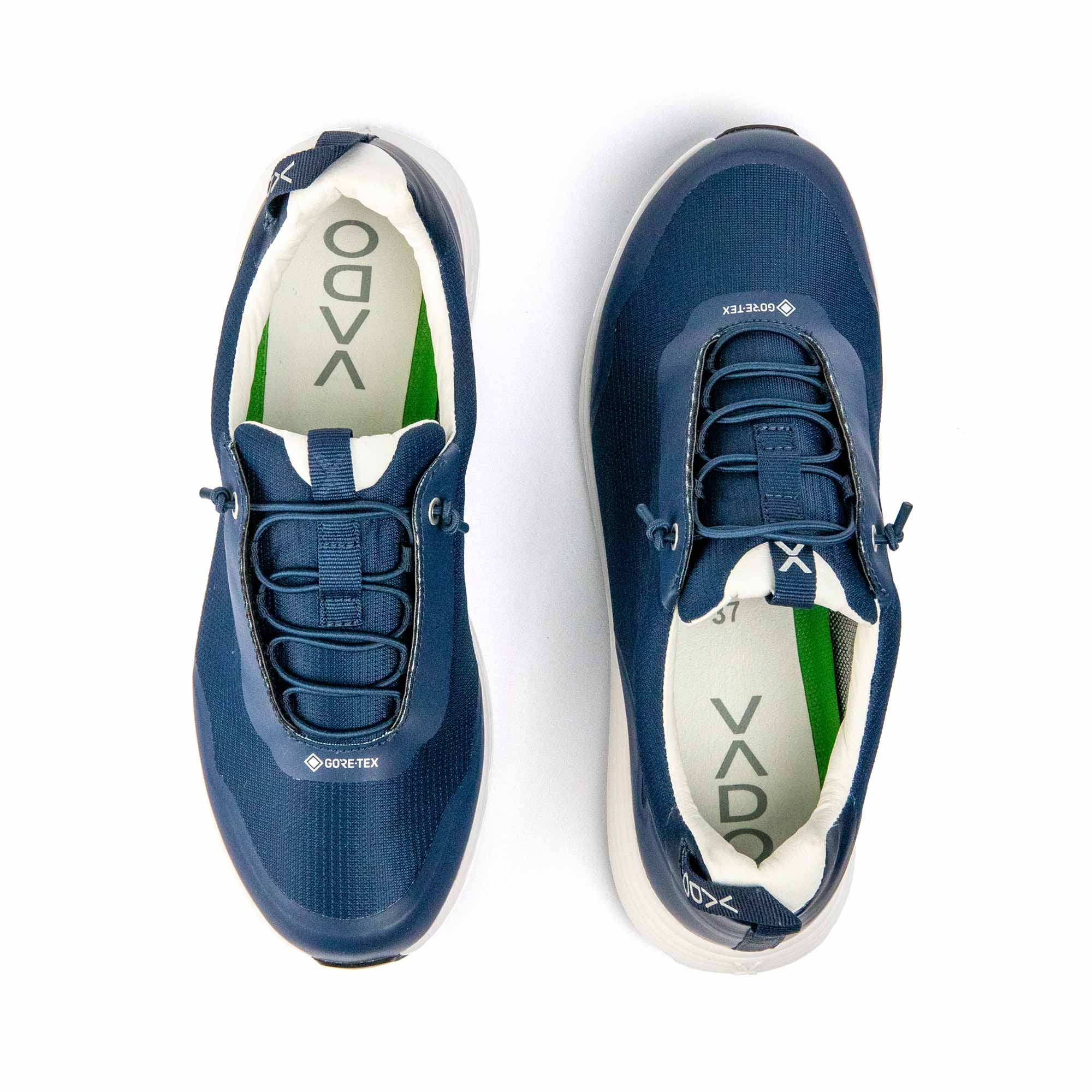 Damen Goretex Sneaker VADO TRAINER III GTX blue Draufsicht