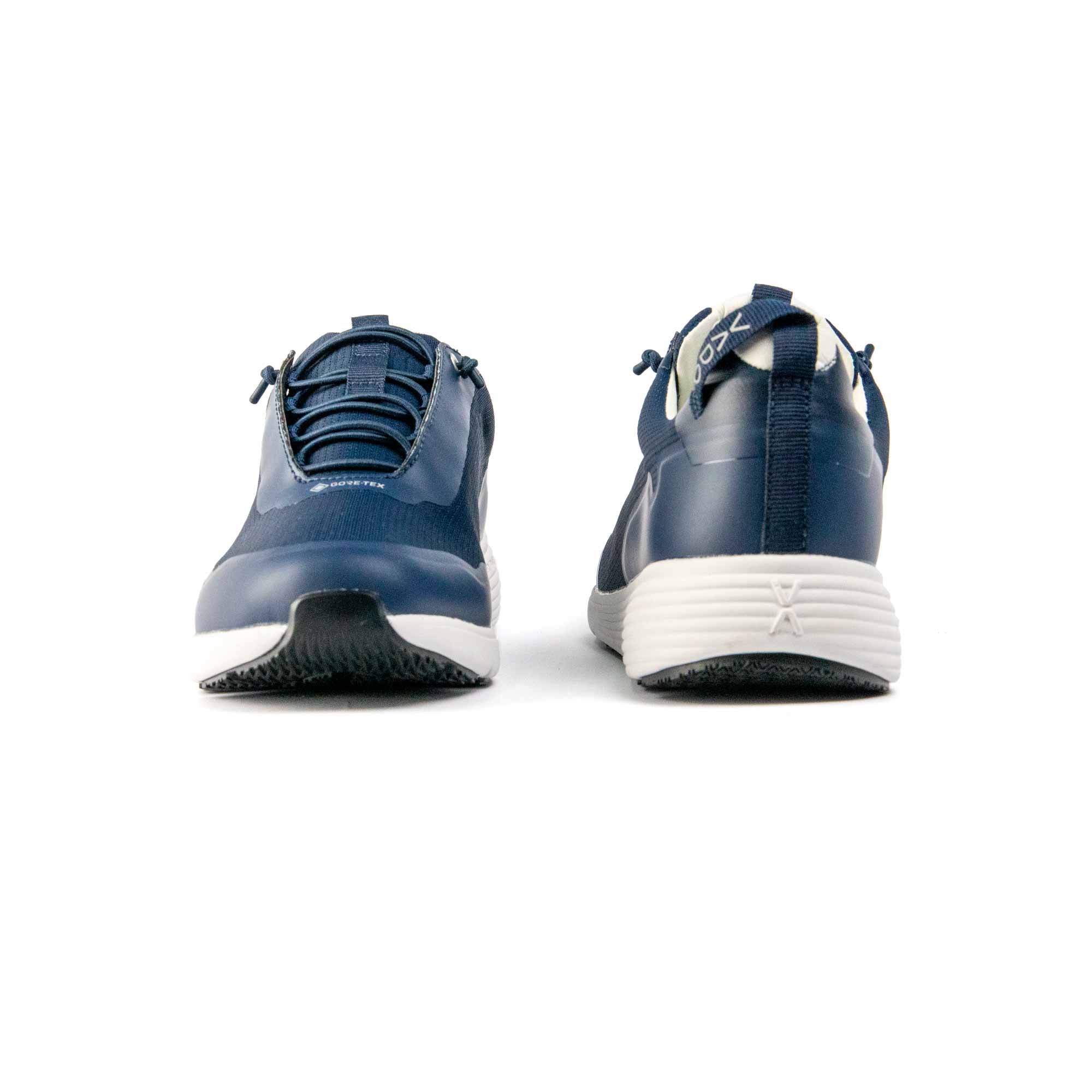 Damen Goretex Sneaker VADO TRAINER III GTX blue Vorder-/ Rückansicht