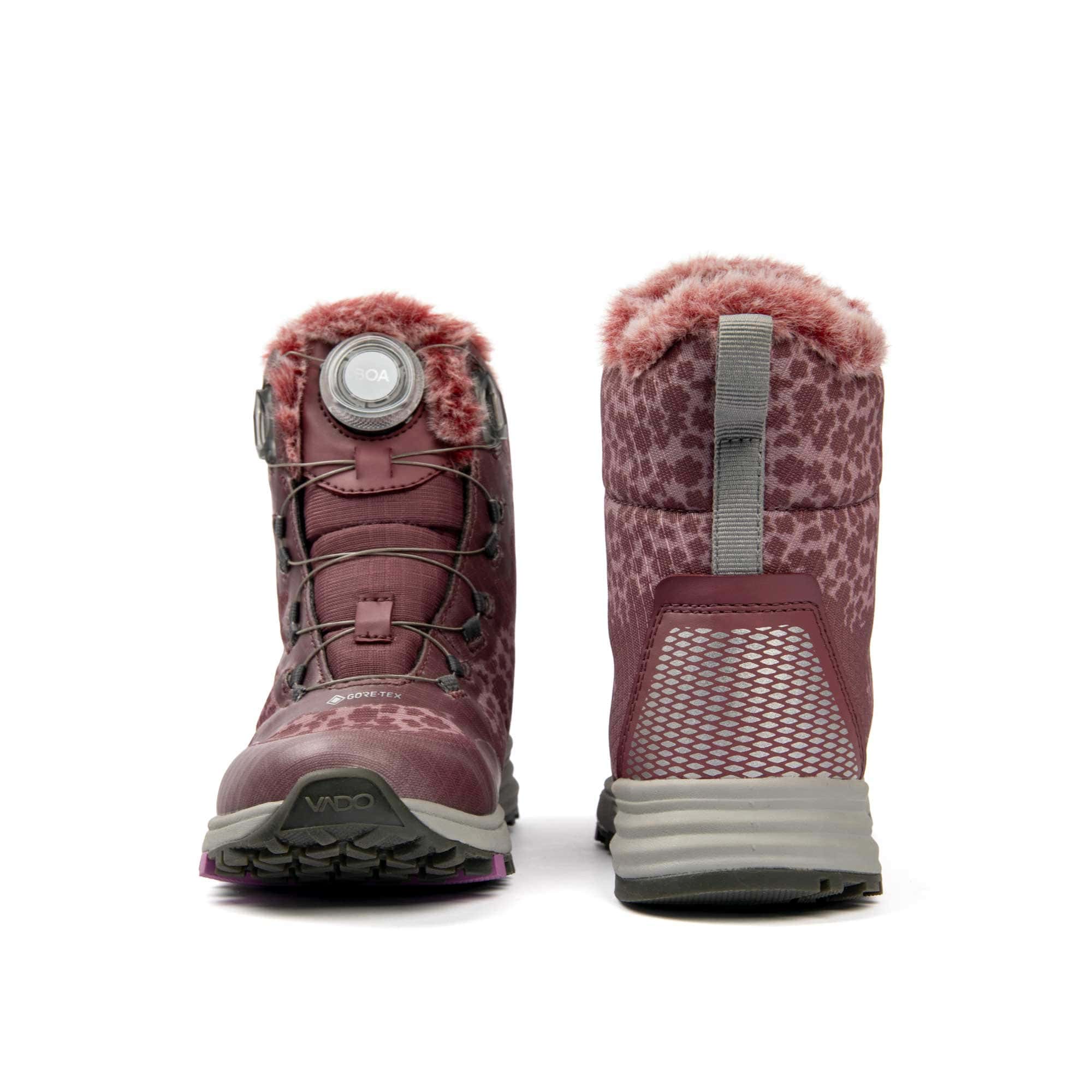 Mädchen Stiefel VADO SNOW High BOA Goretex - berry